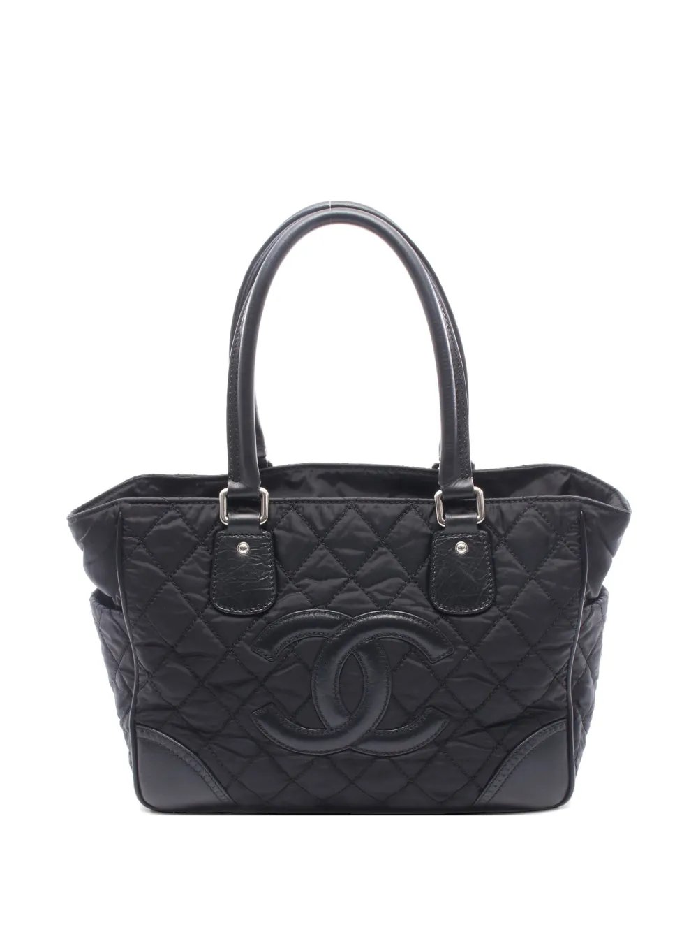 2006-2008 Paris New York quilted tote bag