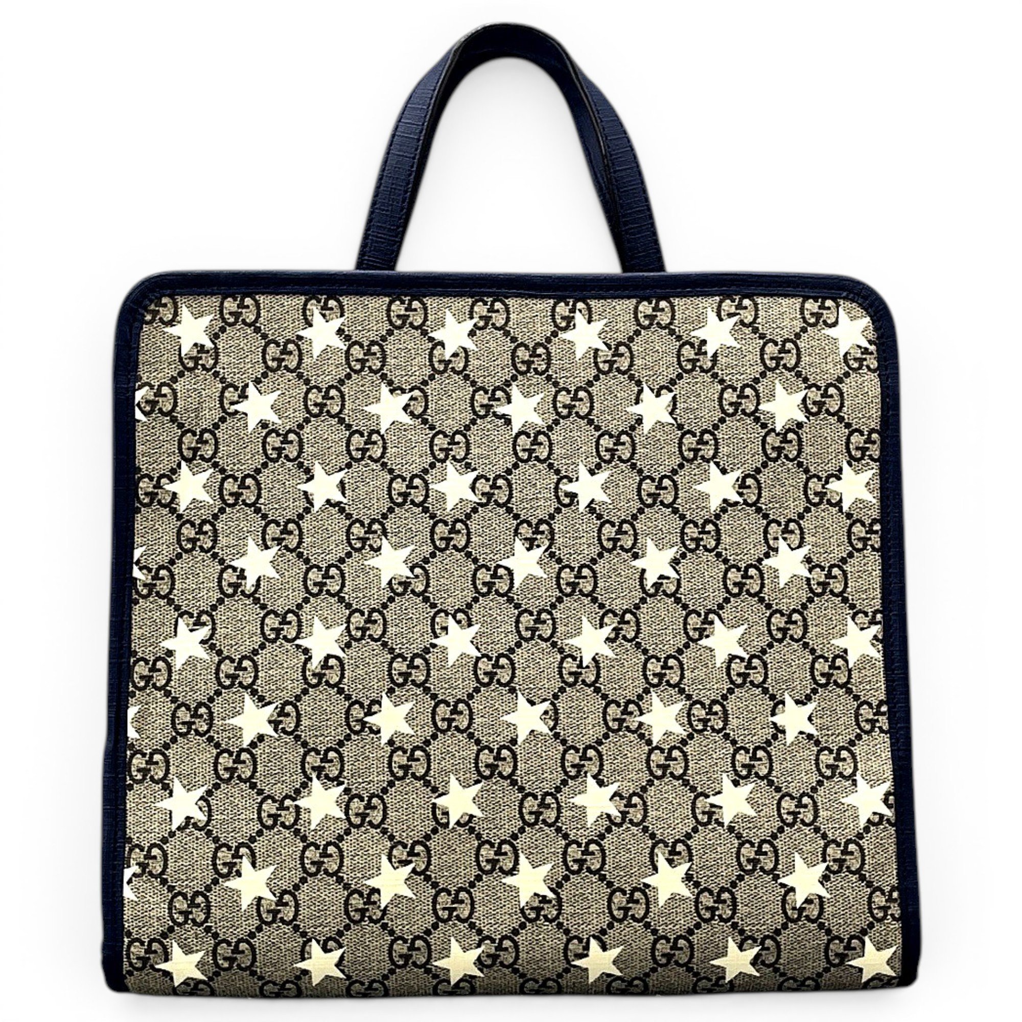 Leather tote