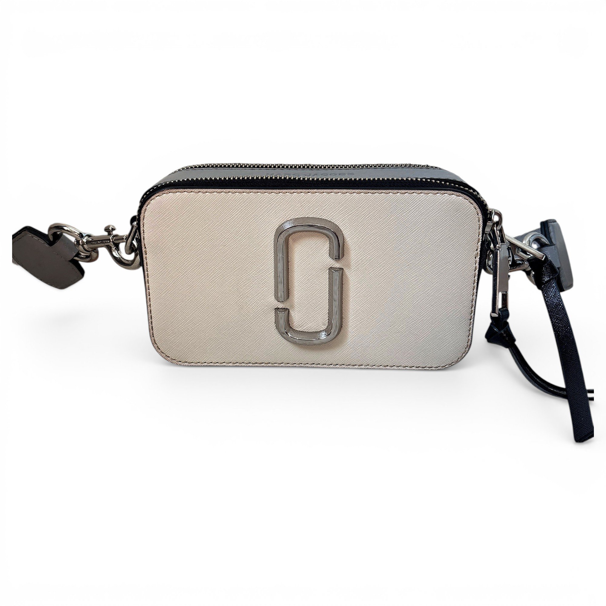 Snapshot leather crossbody bag