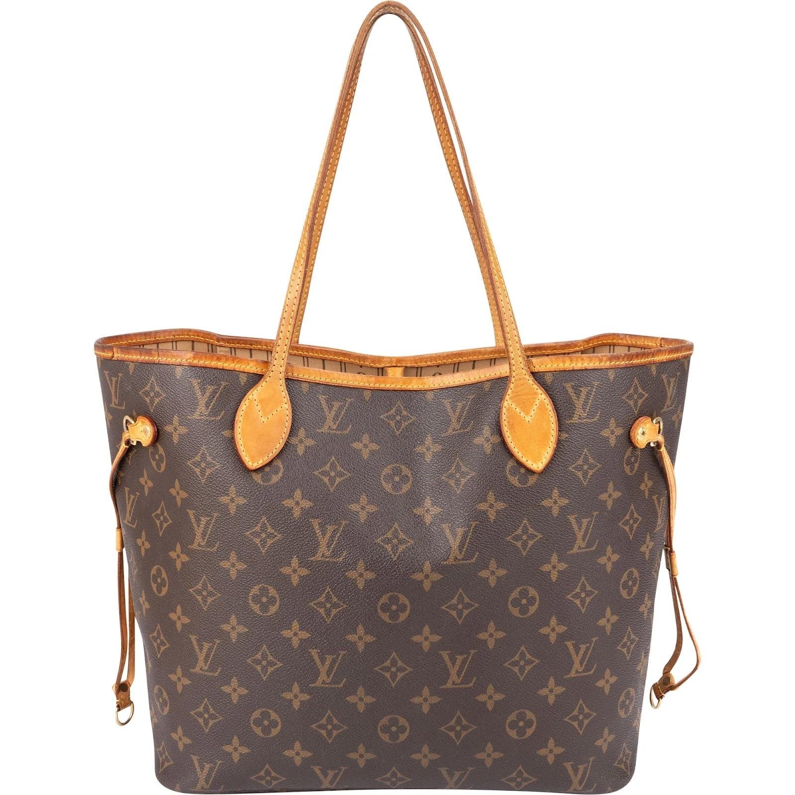 Neverfull leather handbag