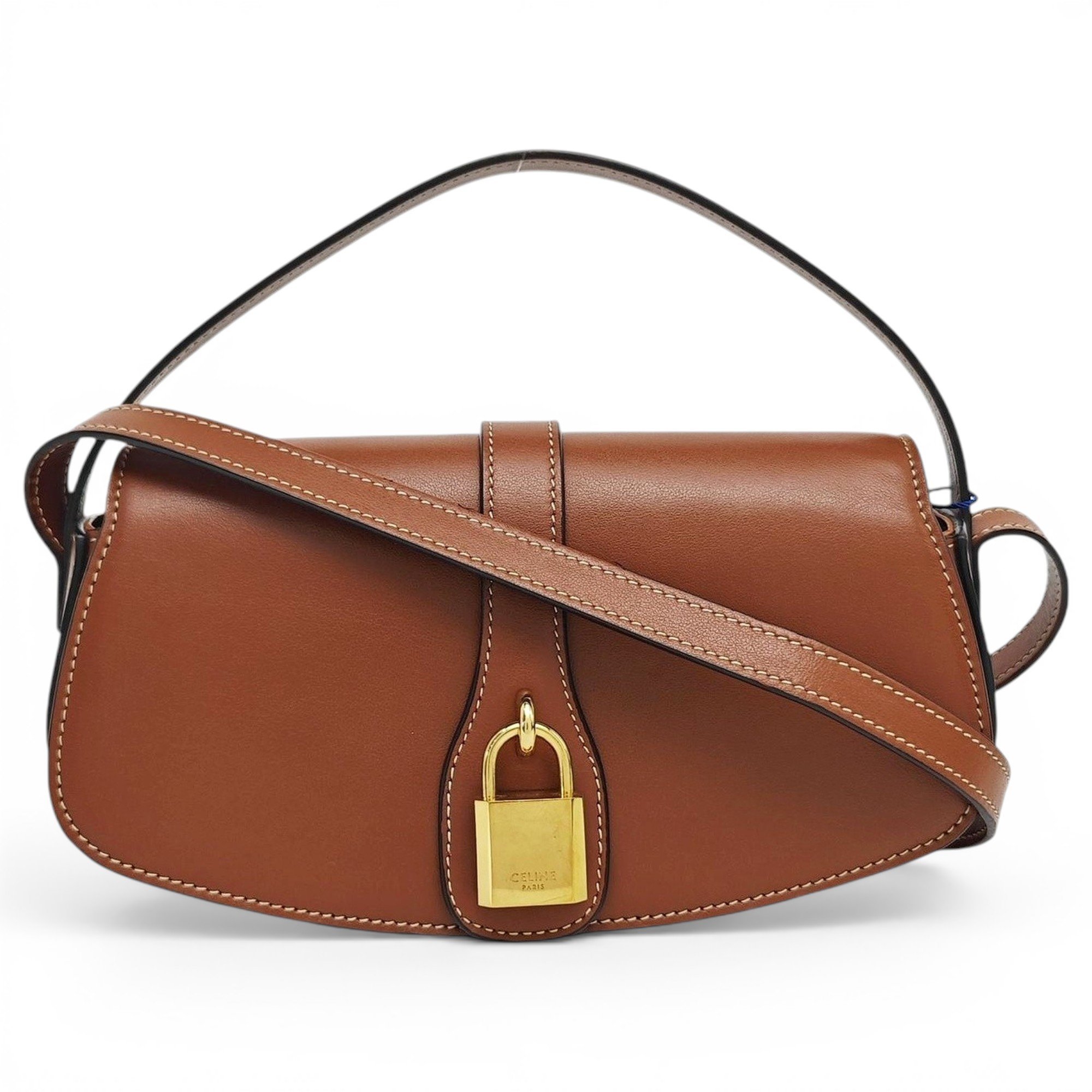 Tabou leather handbag