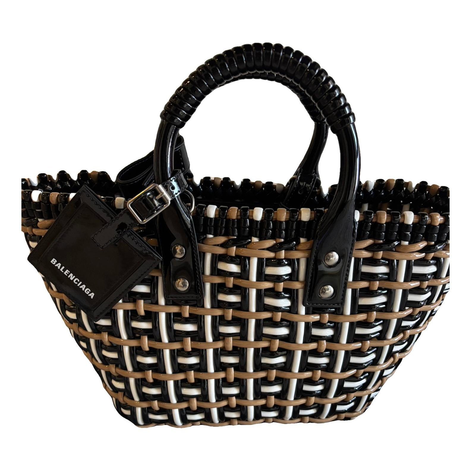 Panier leather handbag