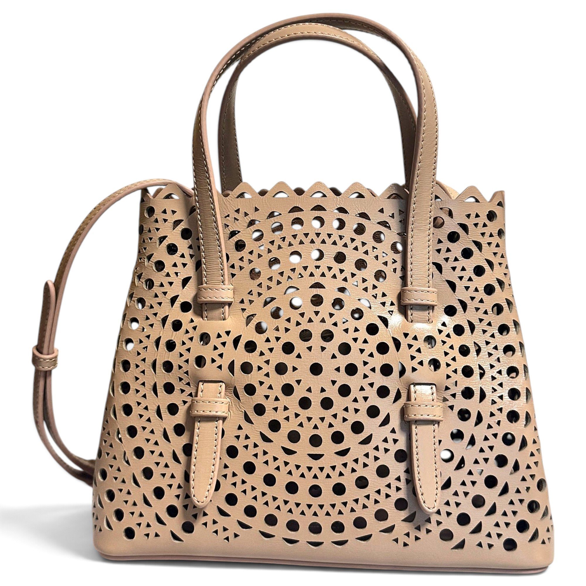 Mina leather tote