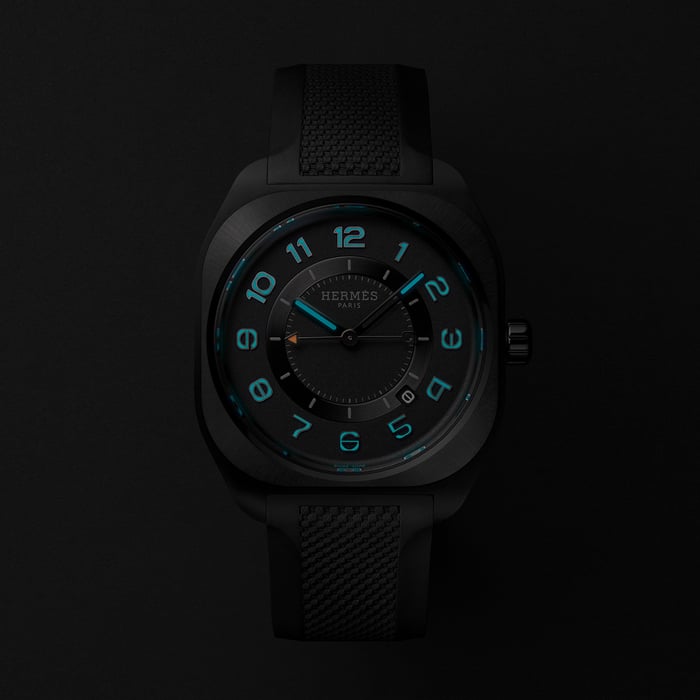 ノーカラー 腕時計 《エルメス H08》 42 MM