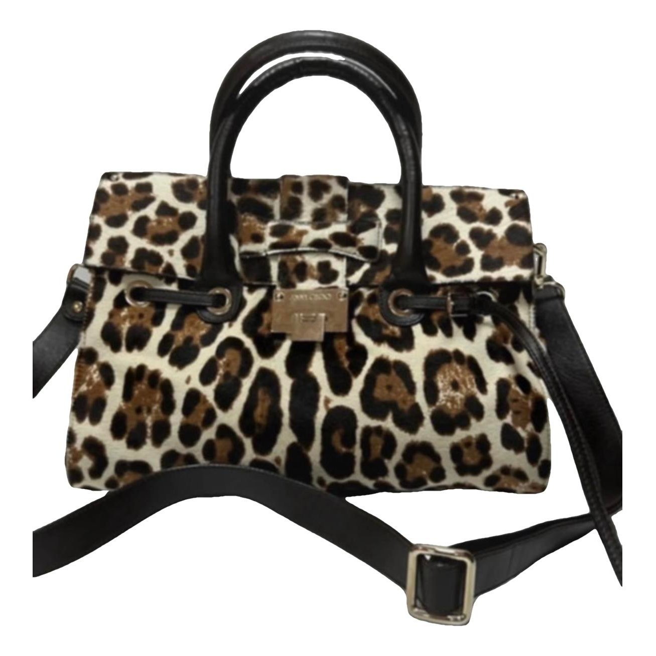 Jimmy Choo Pony-style calfskin tote
