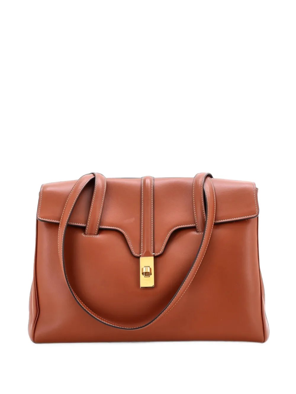 Soft 16 Bag Smooth Calfskin Large shoulder bag