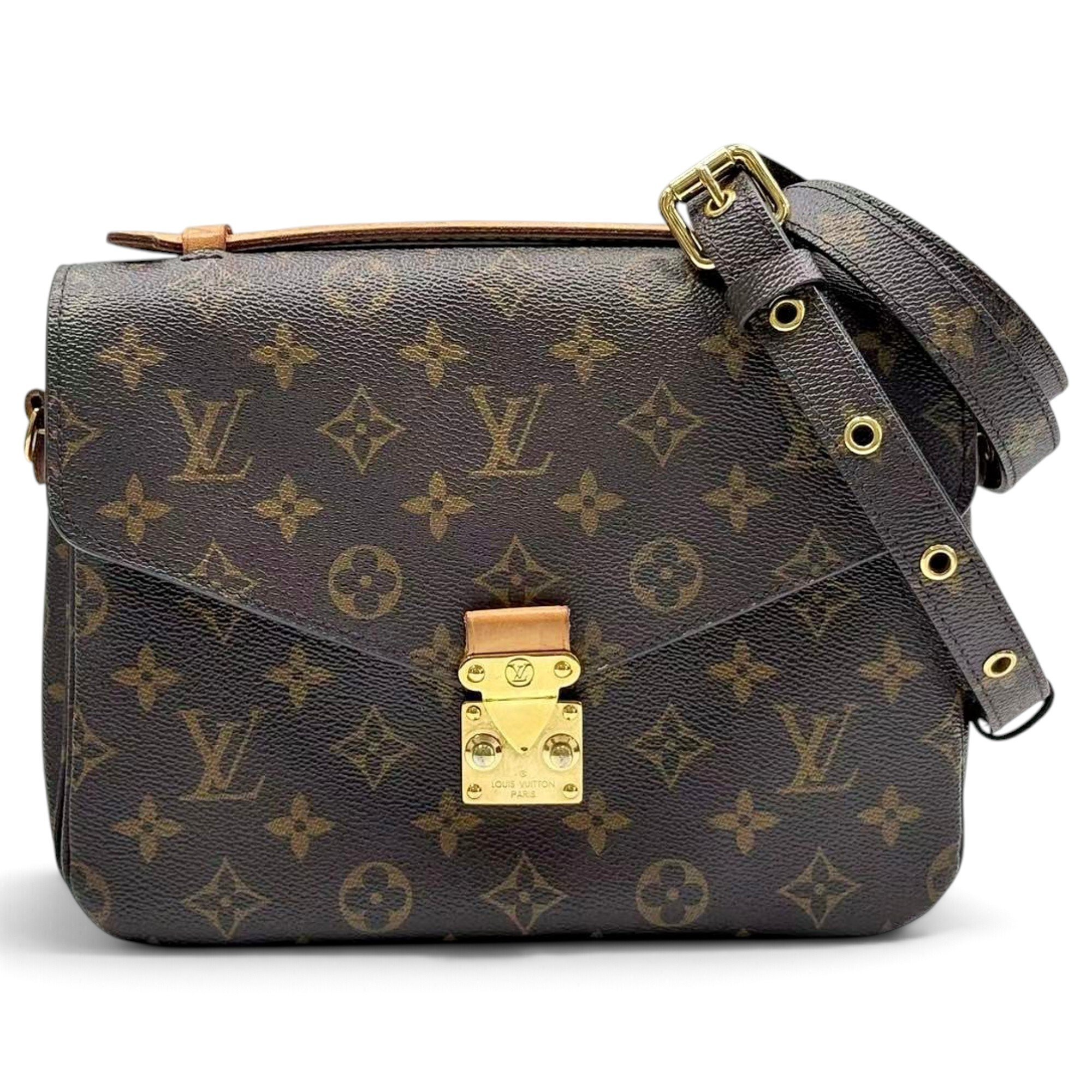 Metis leather handbag