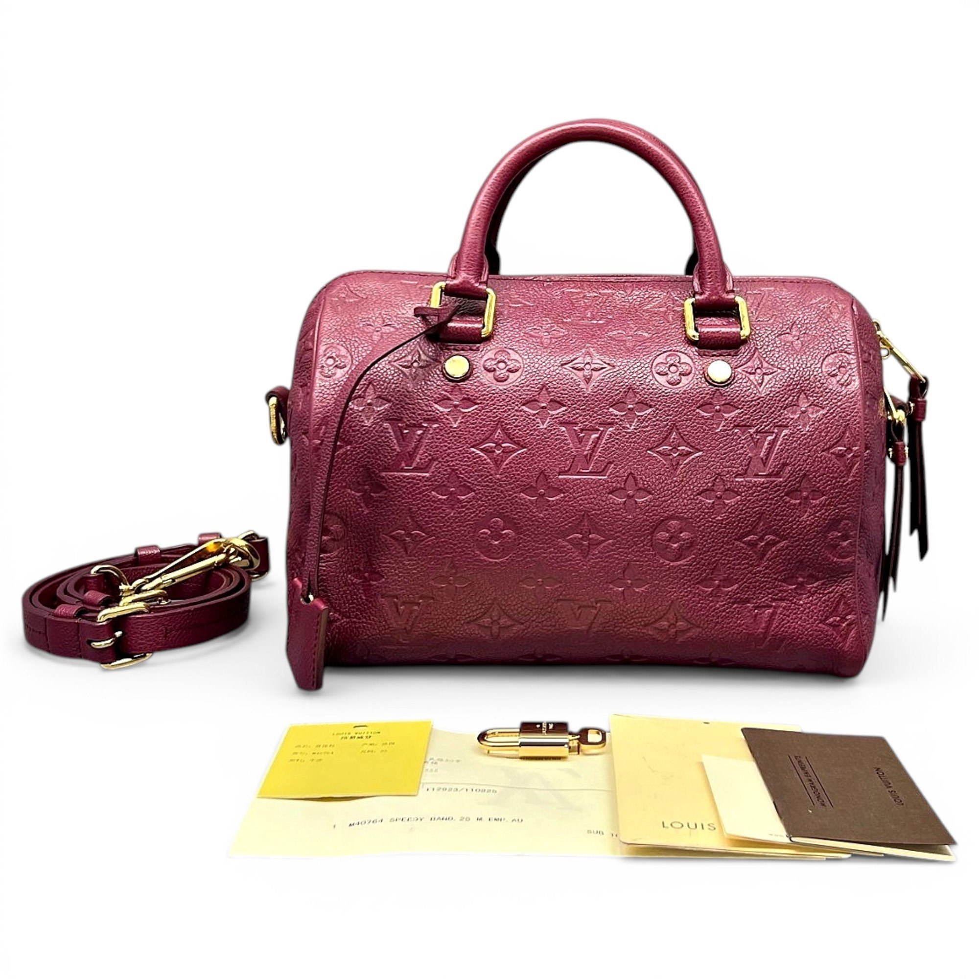 Speedy Bandoulière leather handbag
