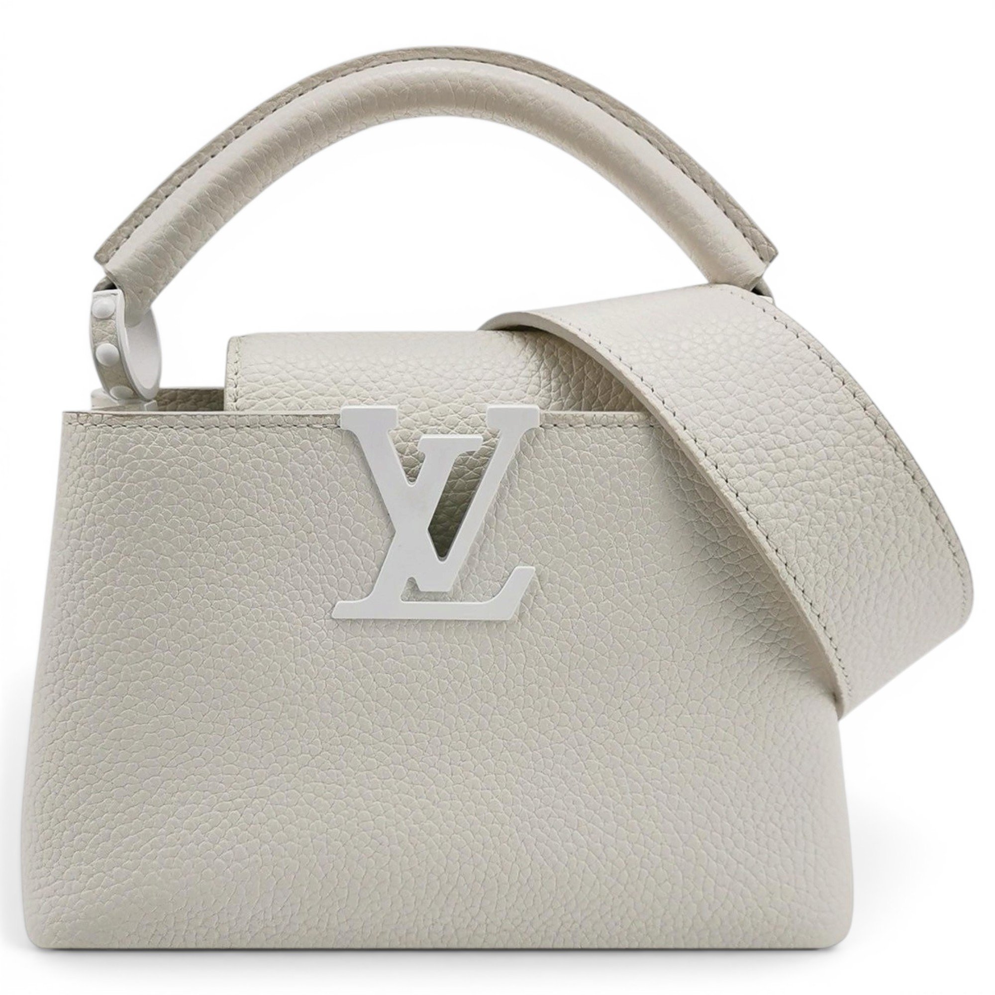 Capucines leather handbag