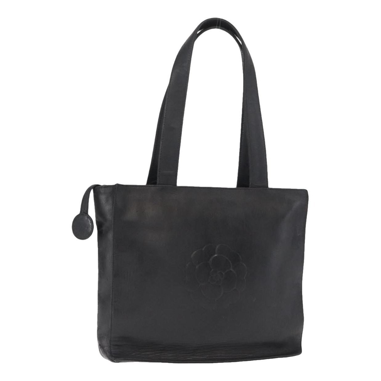 Leather tote