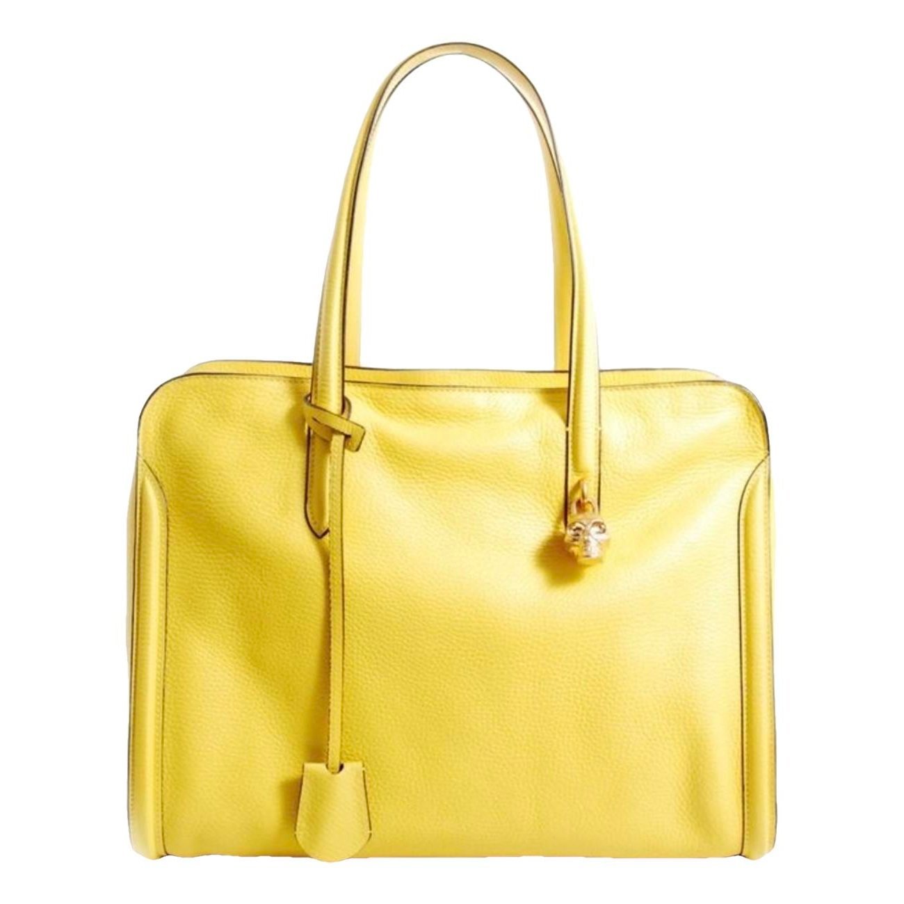 Leather tote