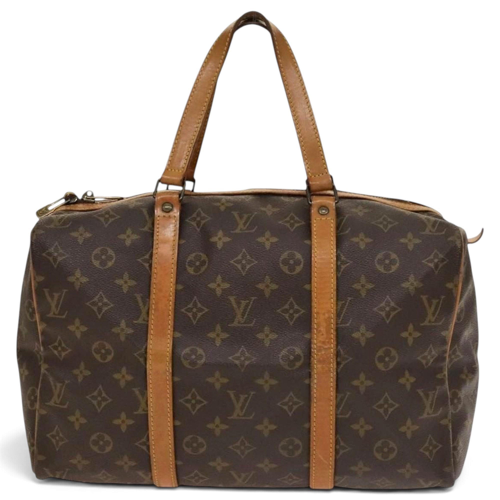 Sac souple leather bowling bag