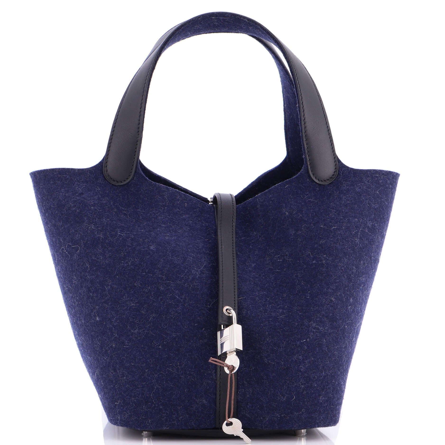 Hermes Picotin Lock Bag Felt with Leather MM