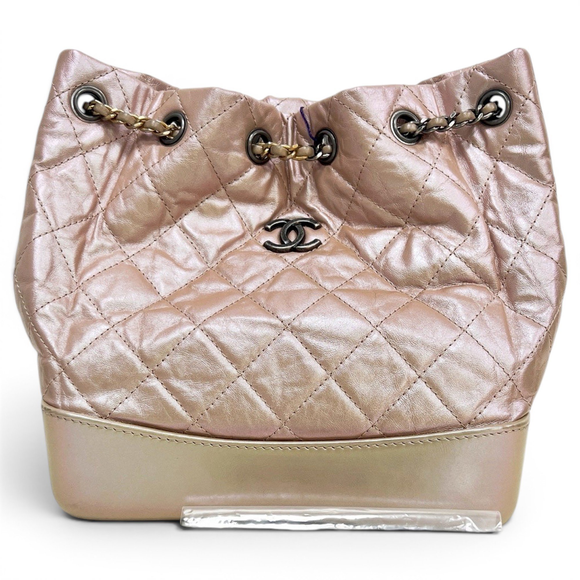 Gabrielle Bucket leather handbag