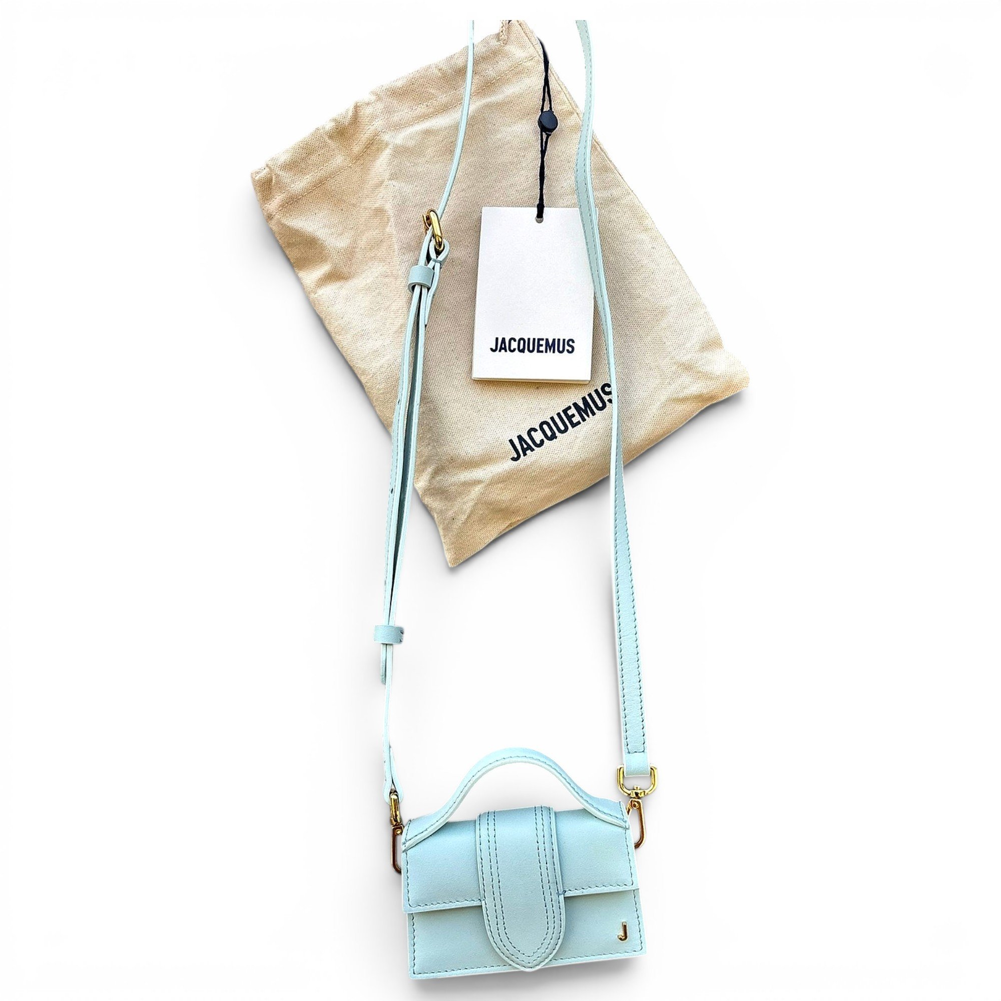 Jacquemus Le Bambino leather crossbody bag
