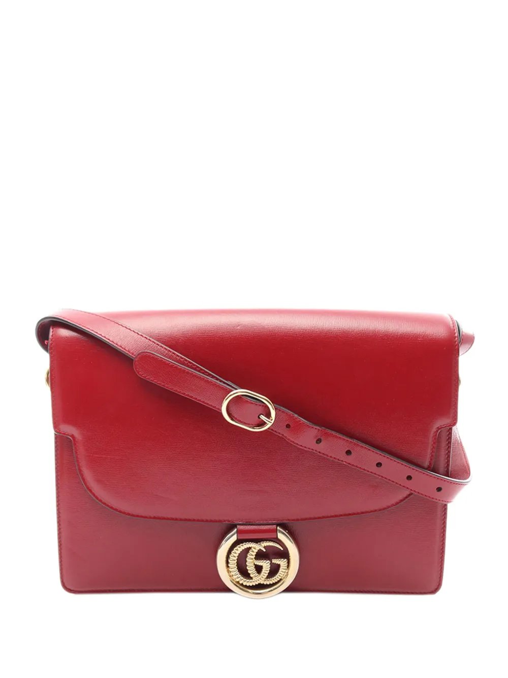 2016-2026 Medium Calfskin GG Ring Torchon shoulder bag