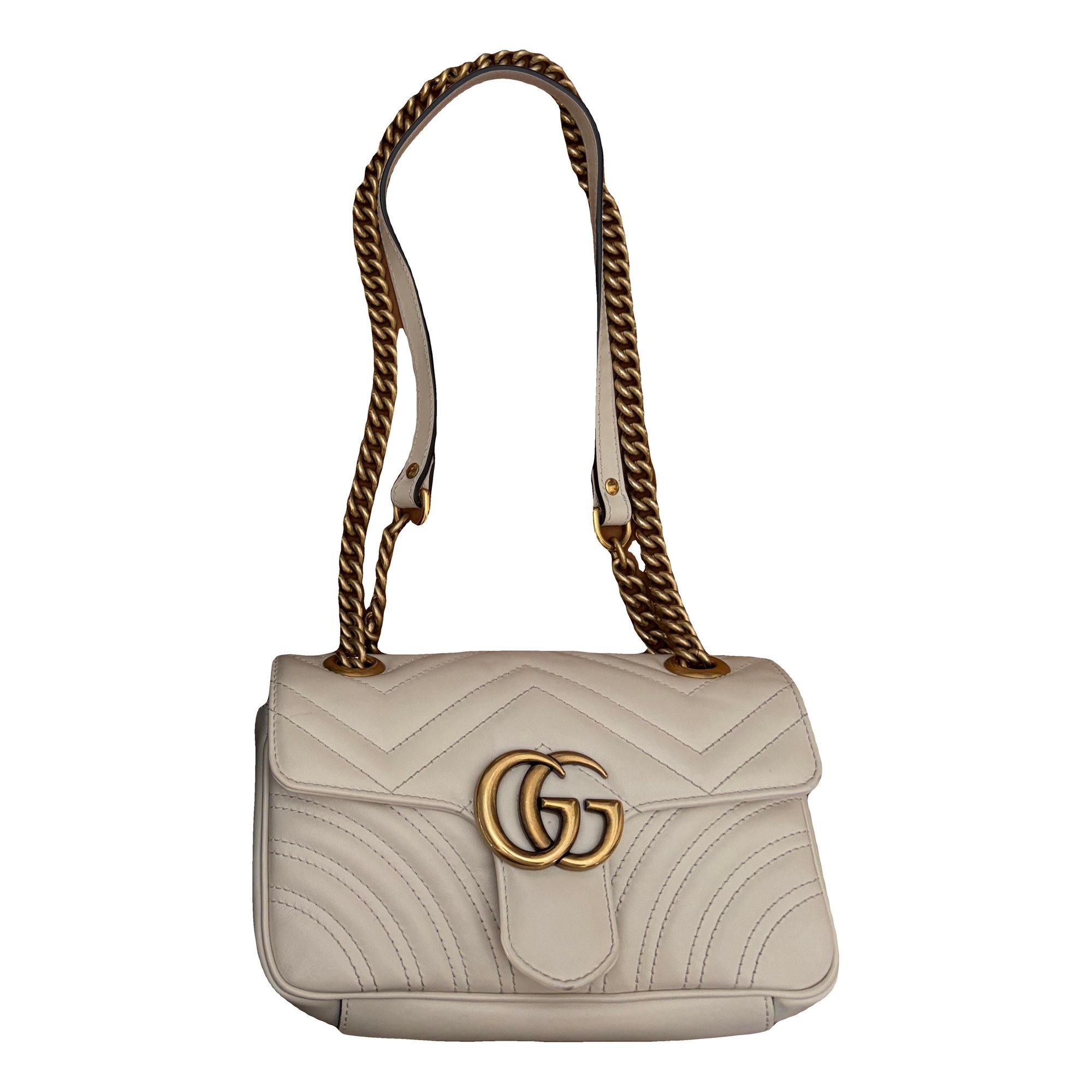 GG Marmont Chain leather handbag
