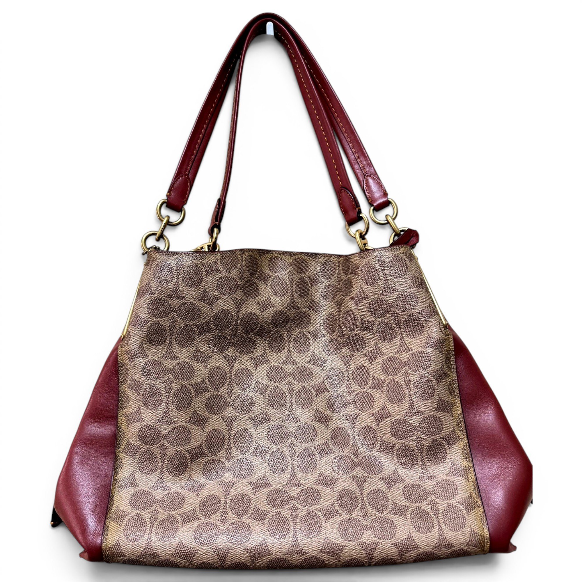 Madison Phoebe leather handbag