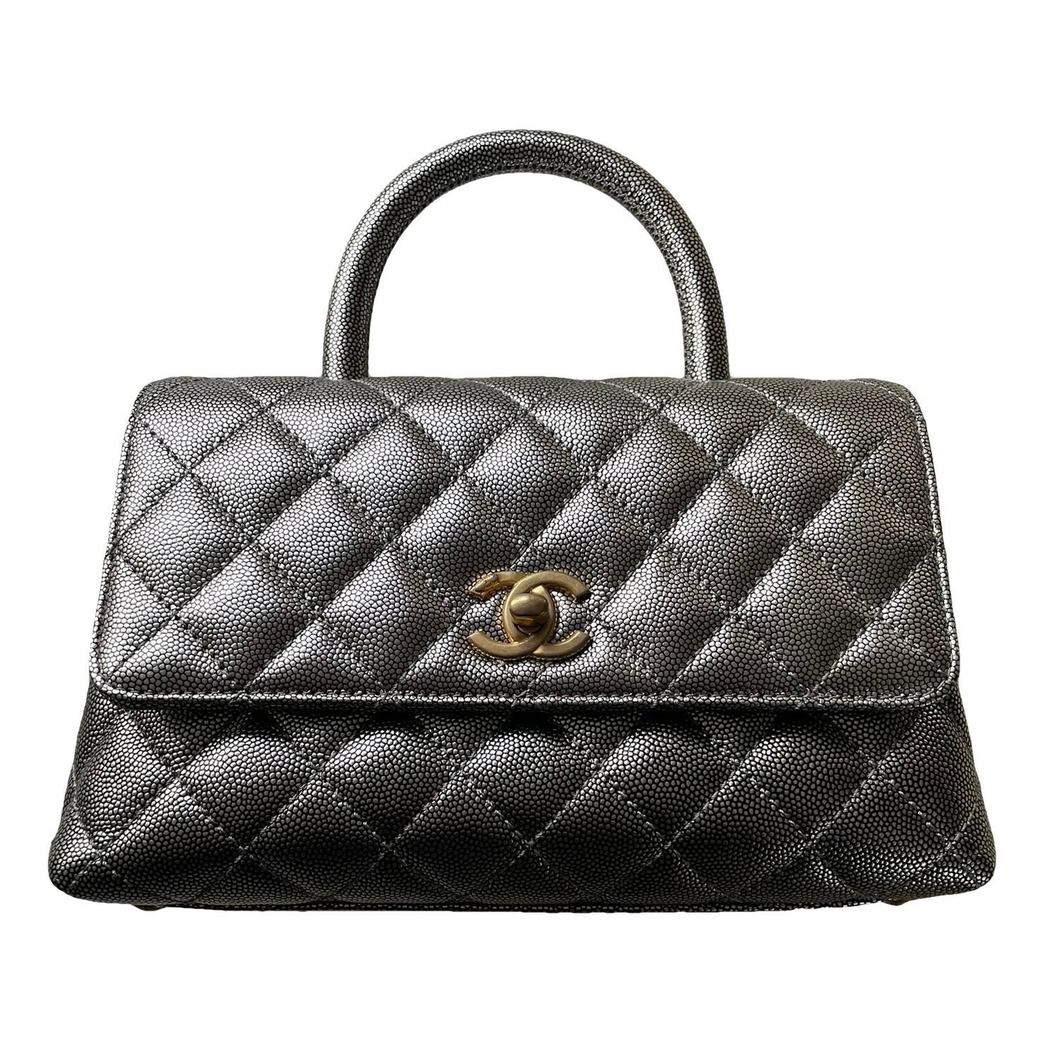 Coco Handle leather handbag