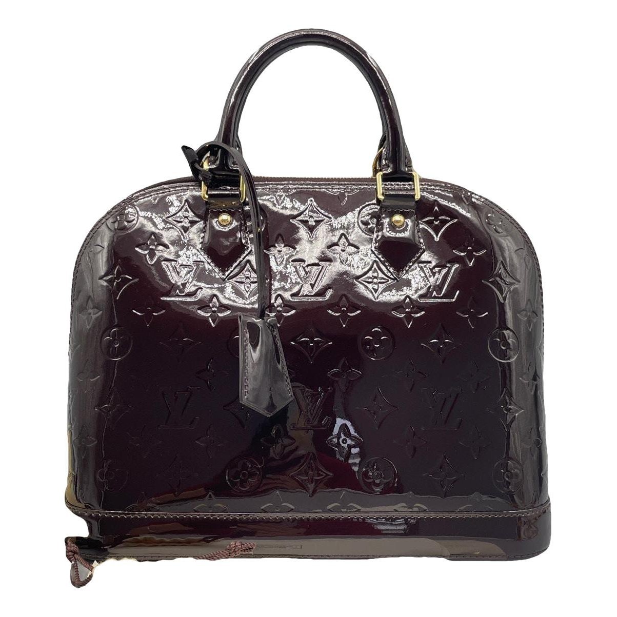 Alma BB patent leather handbag