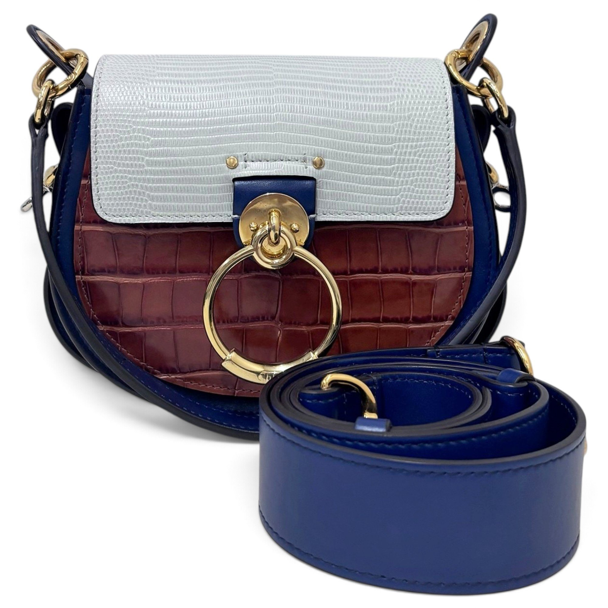 Tess leather crossbody bag