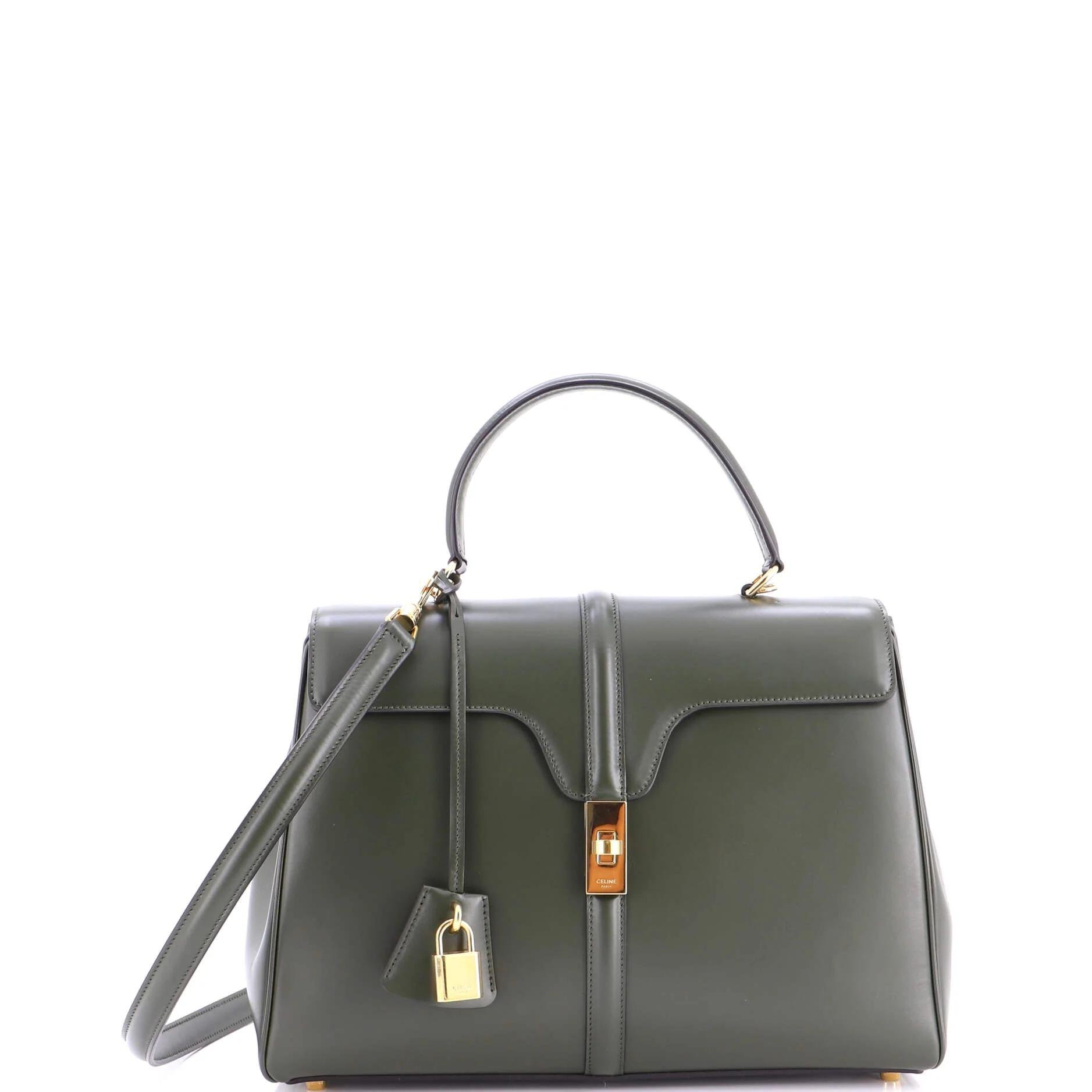 Leather handbag