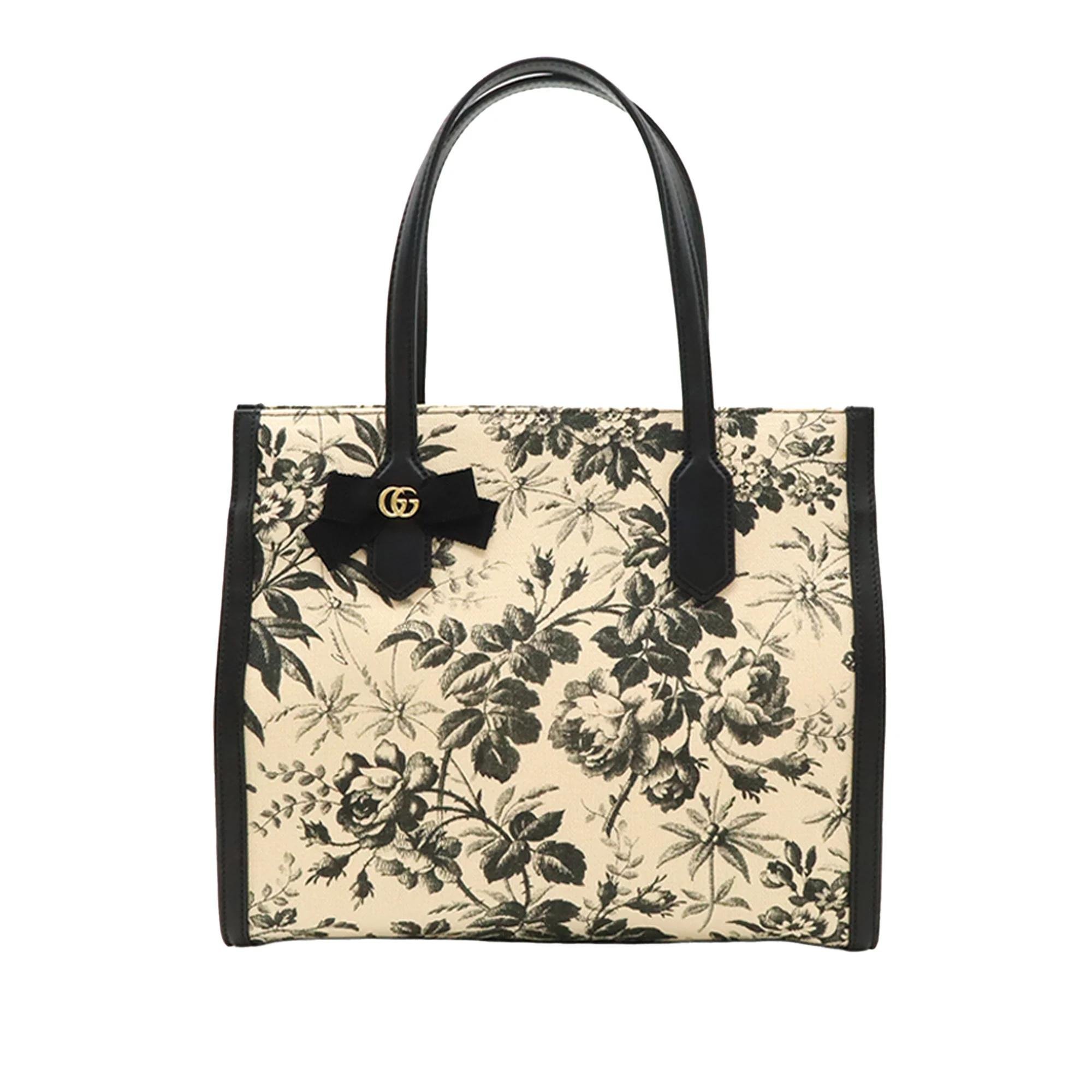 Gucci B leather tote