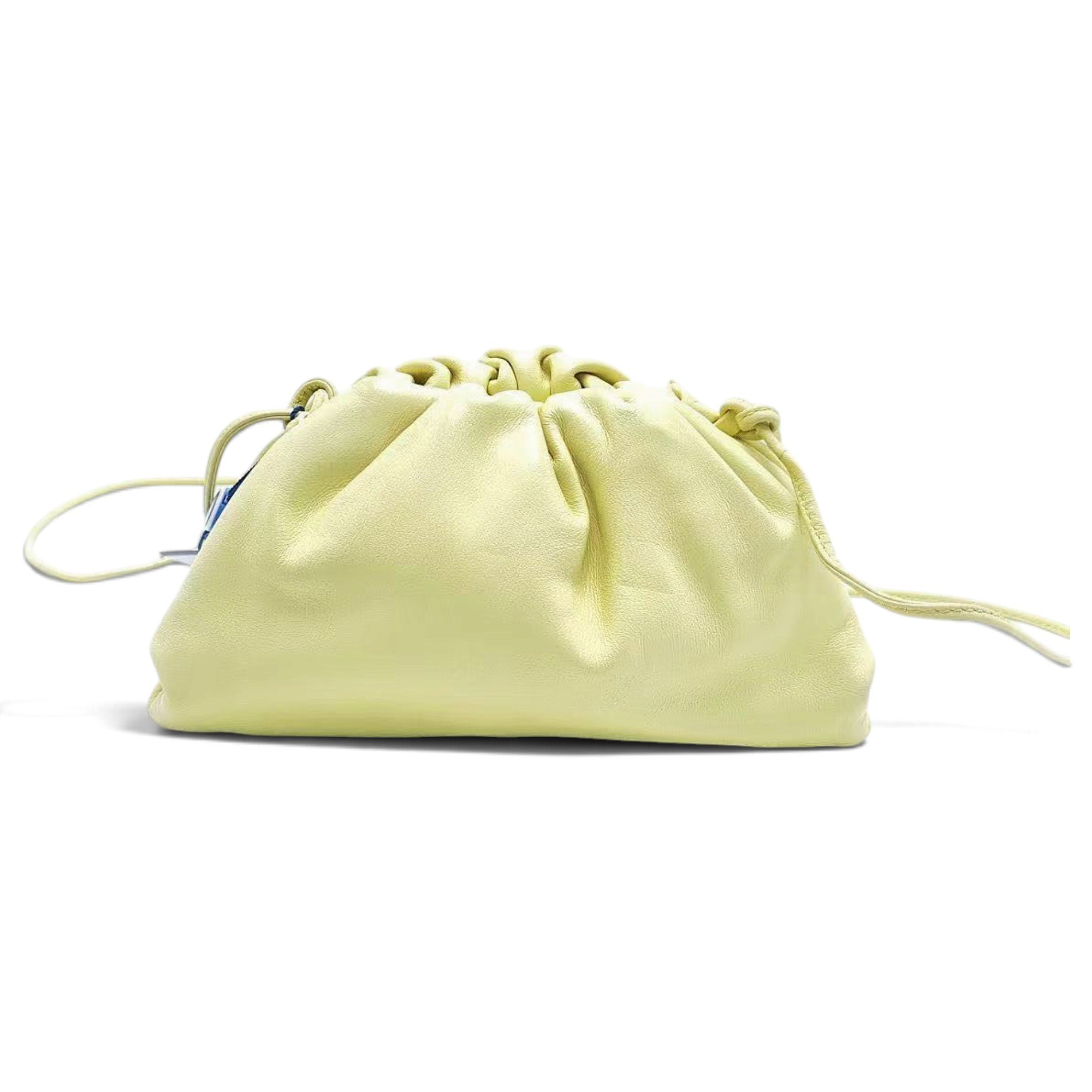 Pouch leather handbag