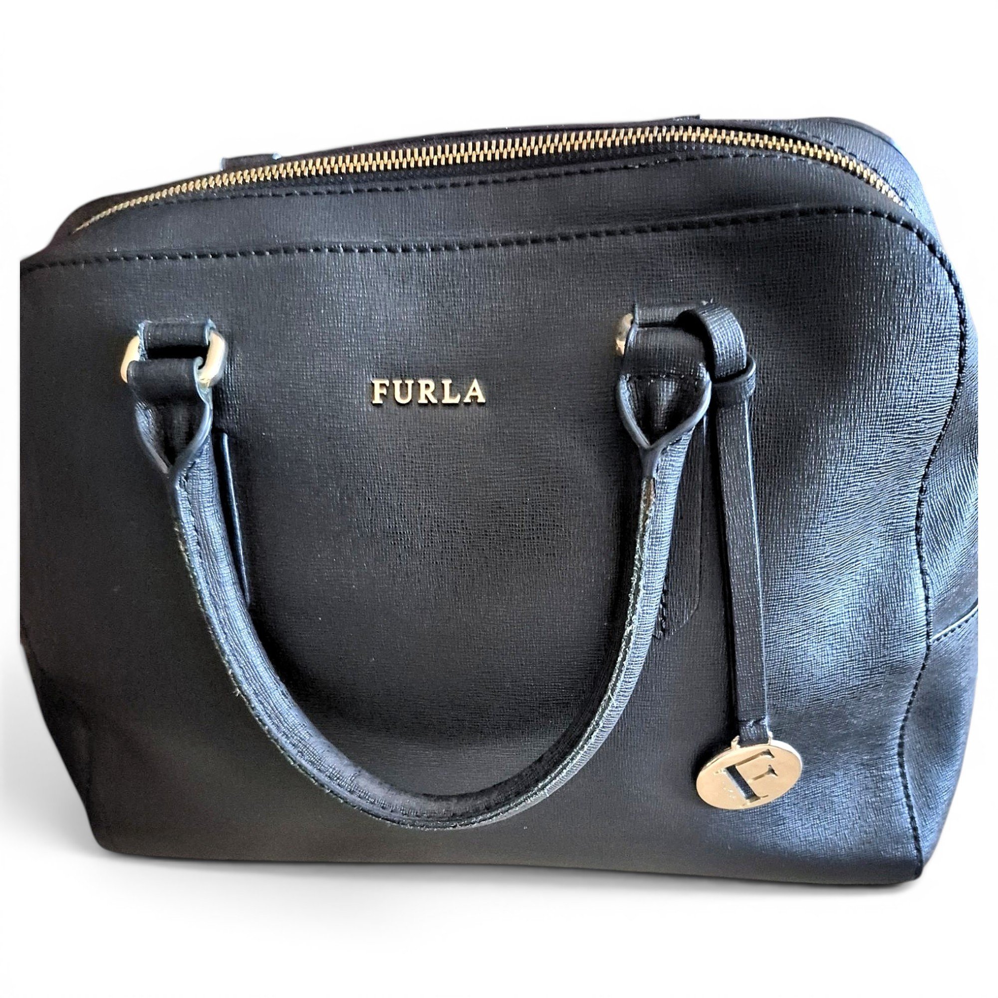 Metropolis leather handbag