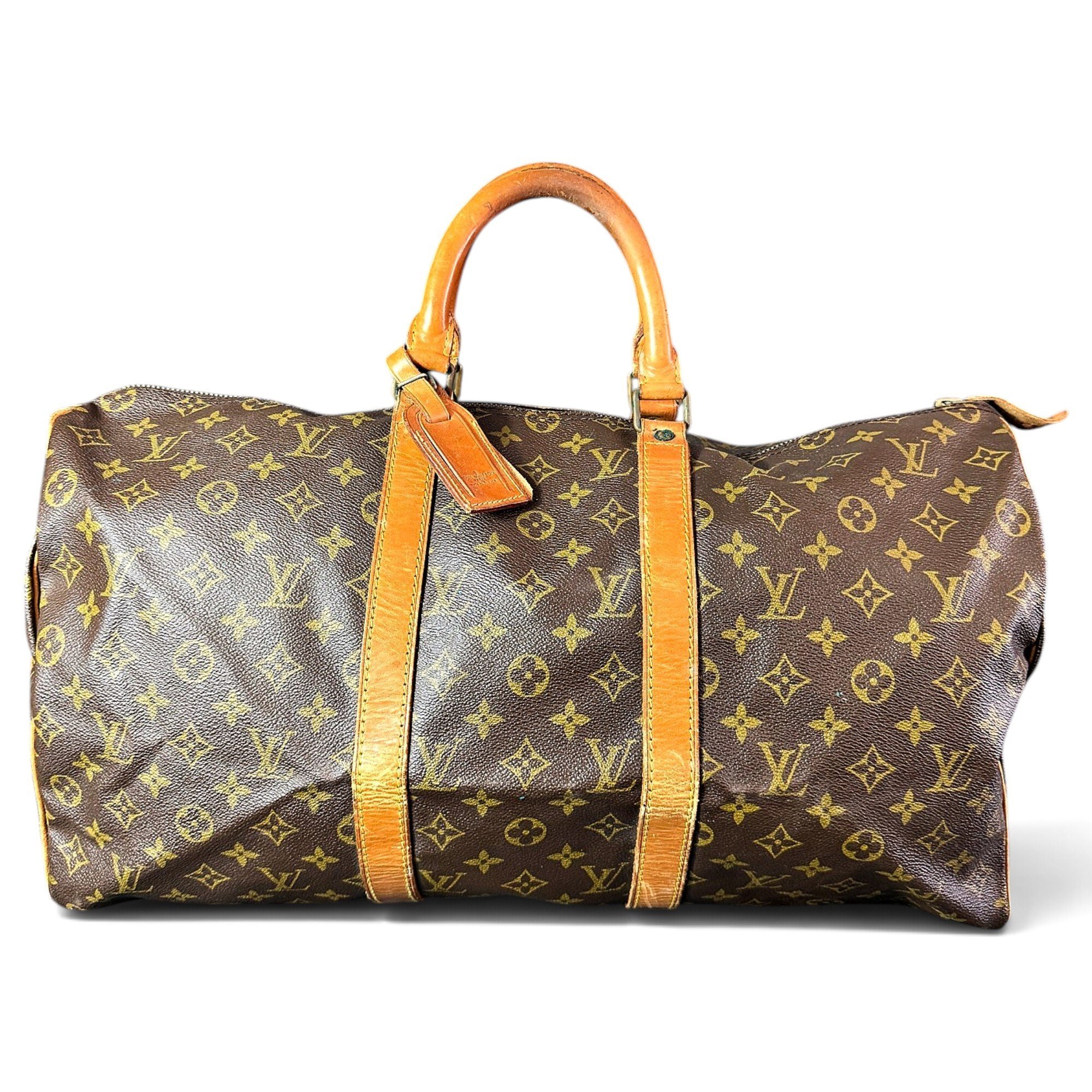 Keepall leather 48h bag