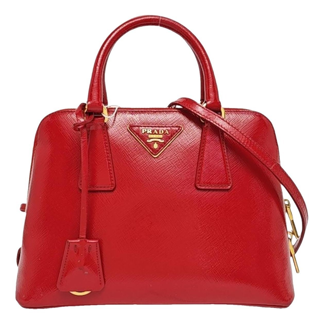 Promenade leather handbag