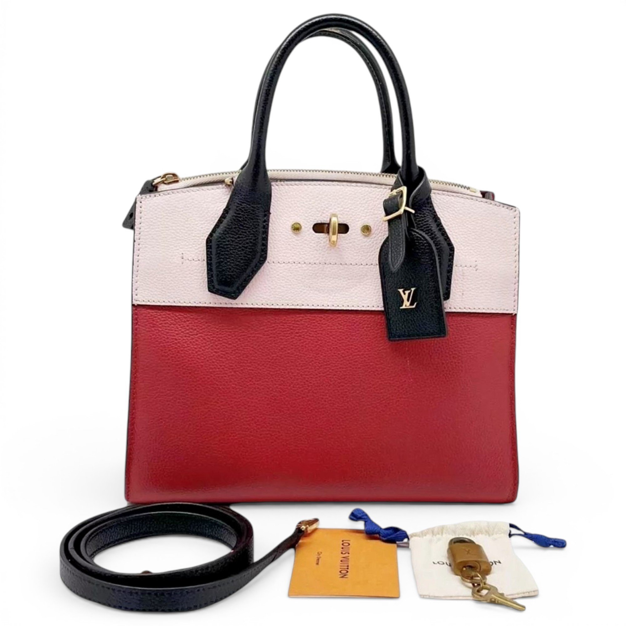 City Steamer leather handbag