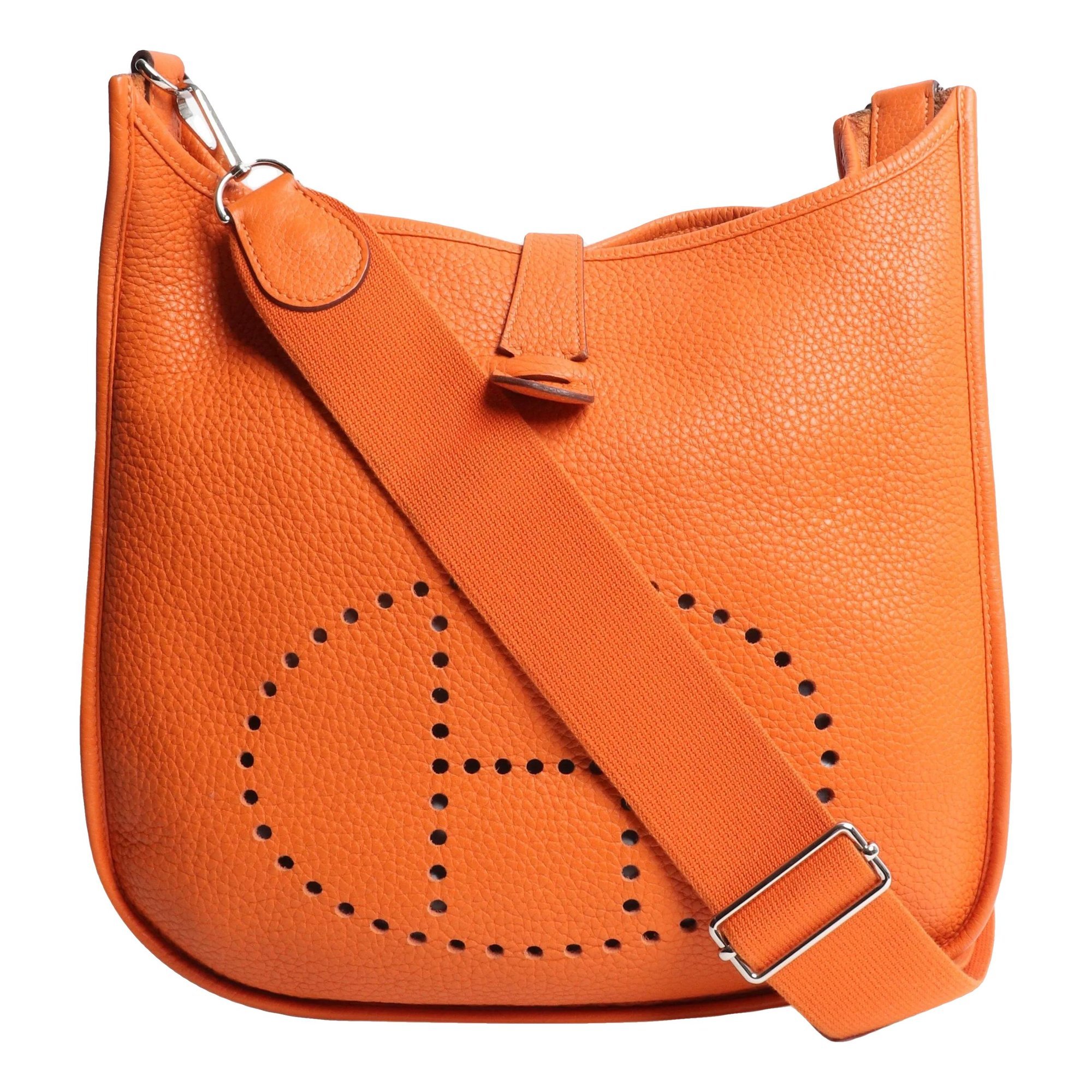 Evelyne leather handbag