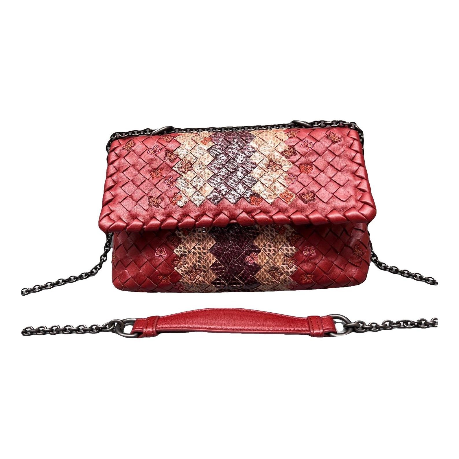 Olimpia leather handbag