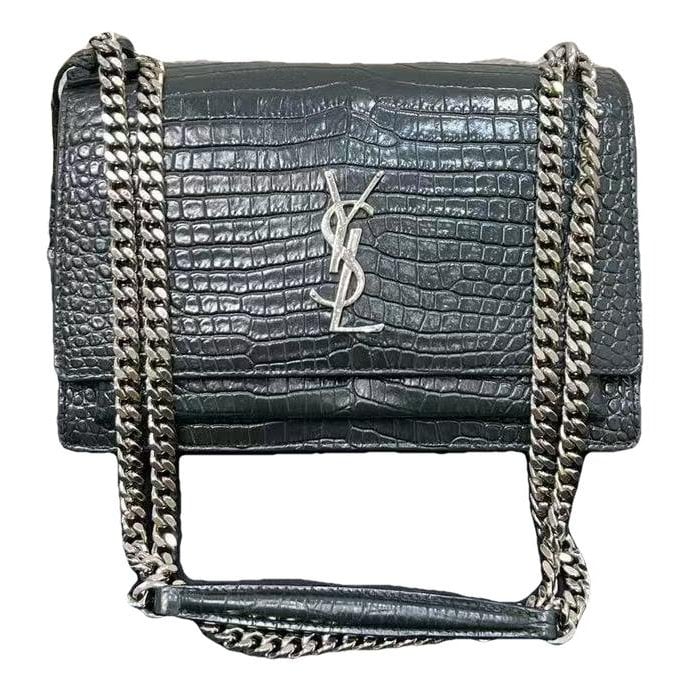 Sunset leather handbag