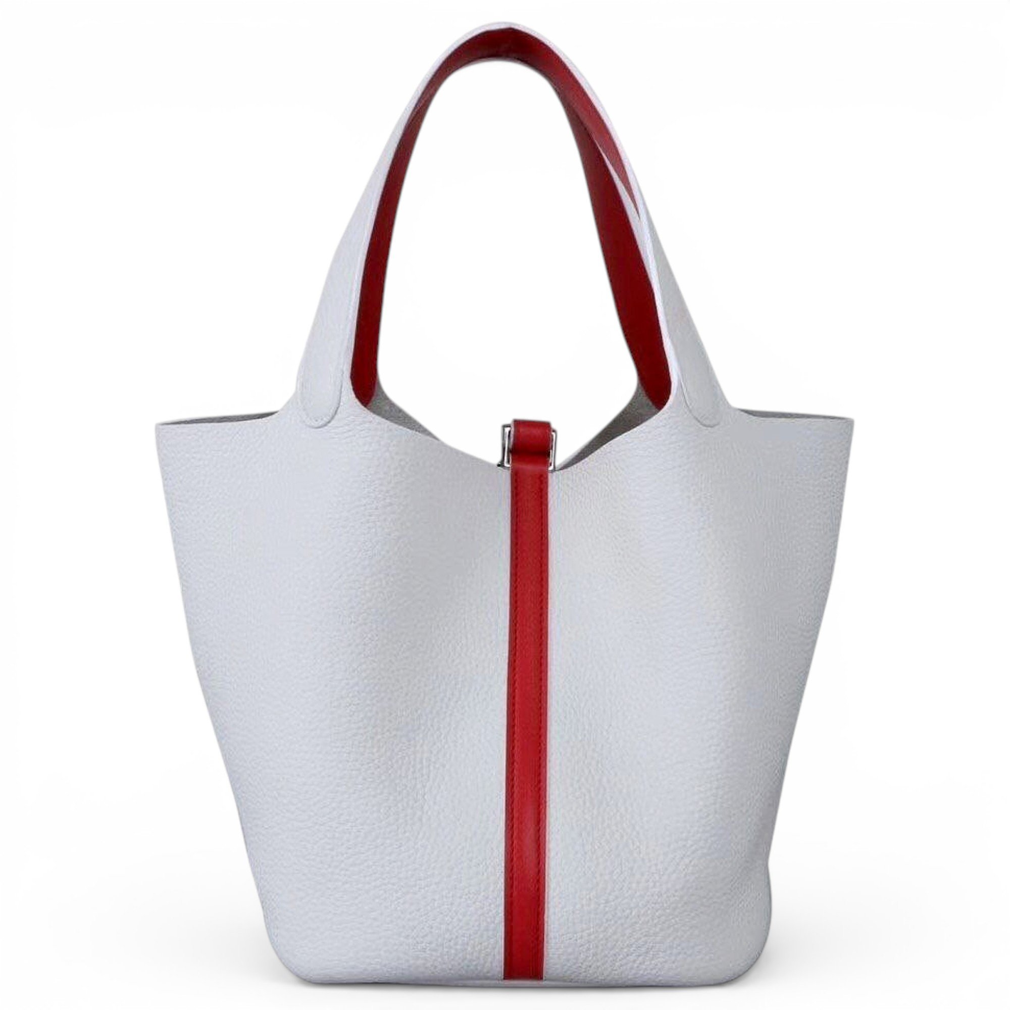 Picotin leather handbag