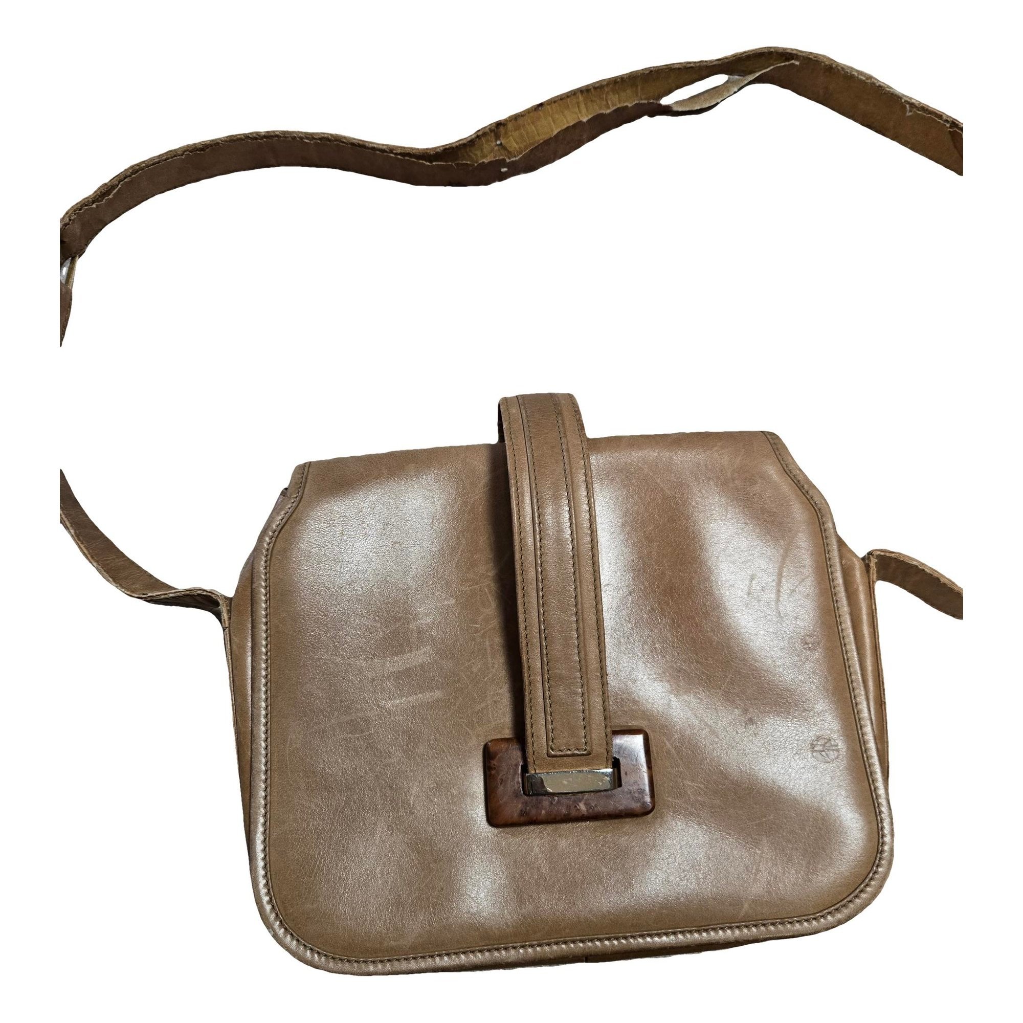 Leather crossbody bag