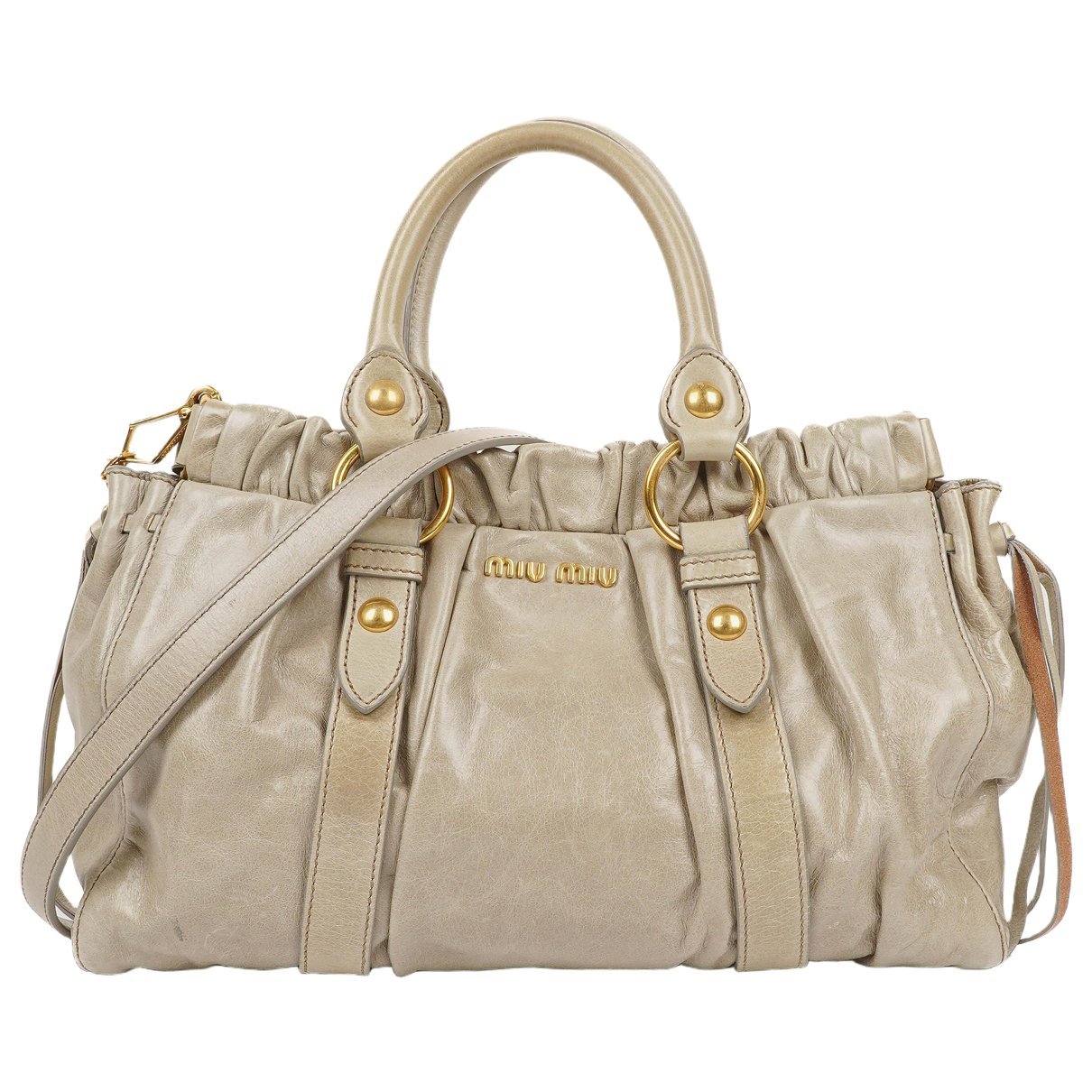 Vitello leather handbag