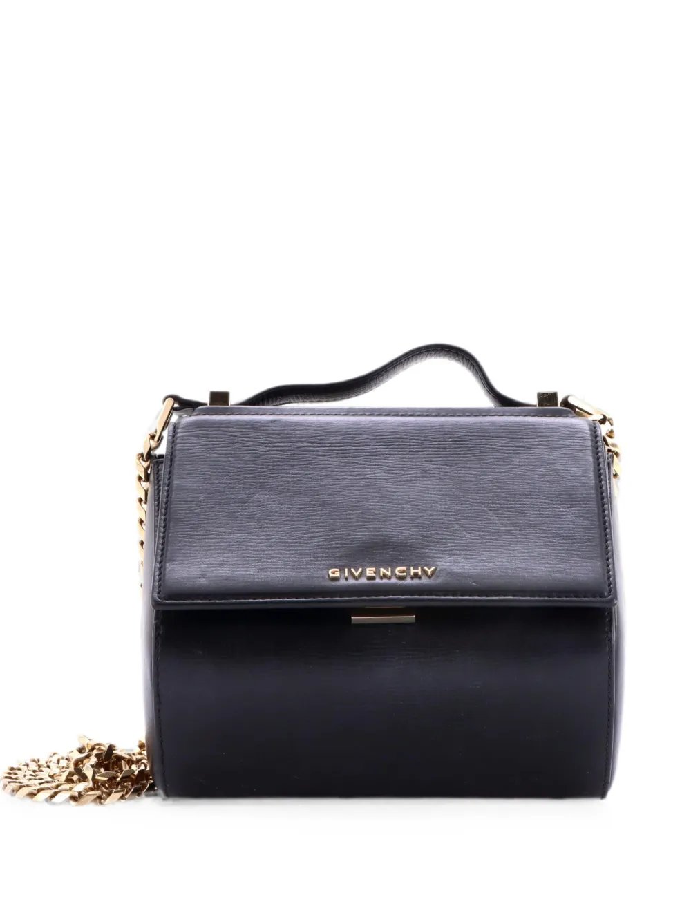 Chain Pandora Box Bag Leather Mini crossbody bag