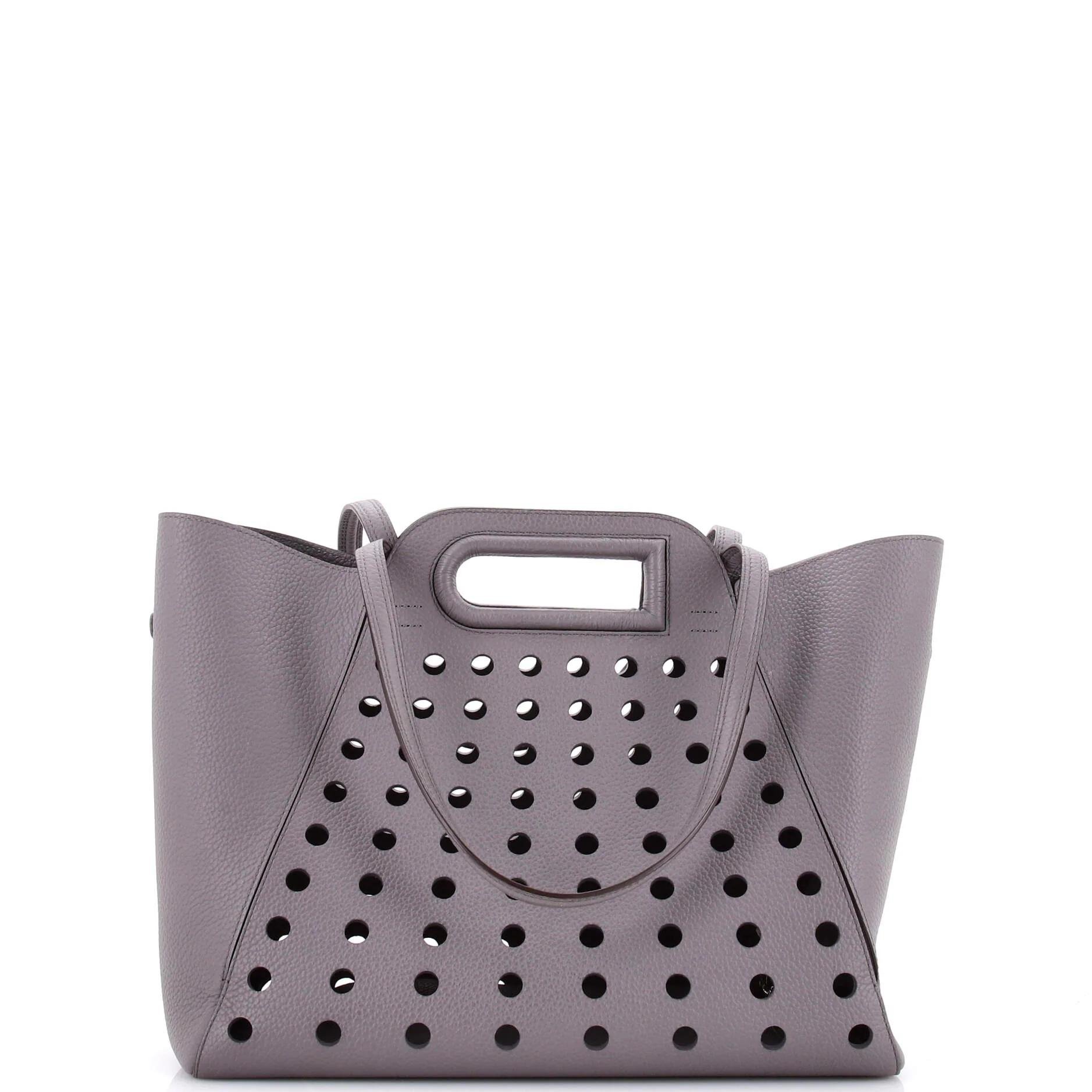 Leather tote