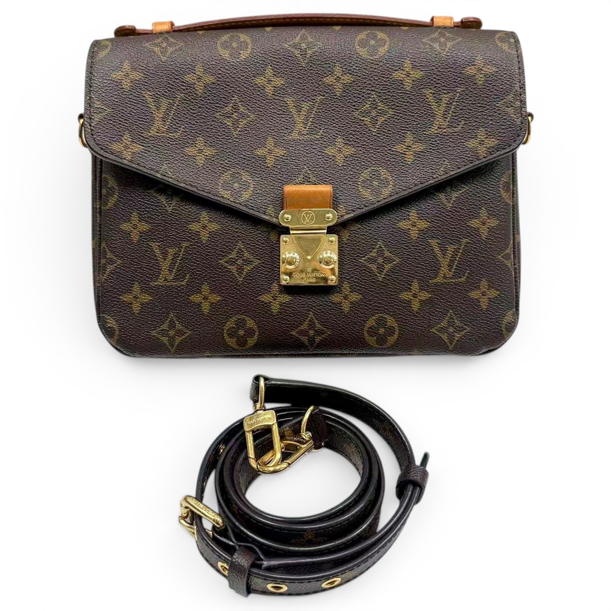 Metis leather crossbody bag