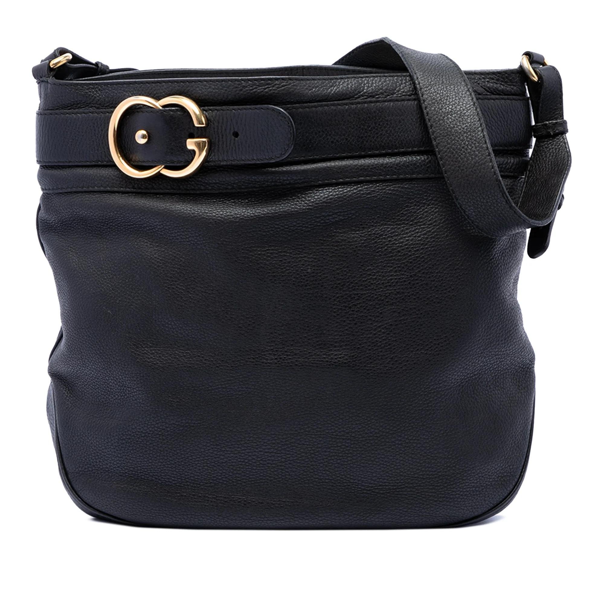 Ride pony-style calfskin handbag