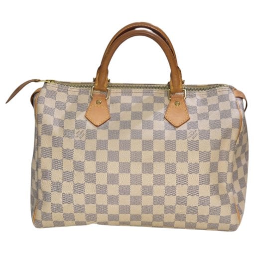 Speedy leather handbag