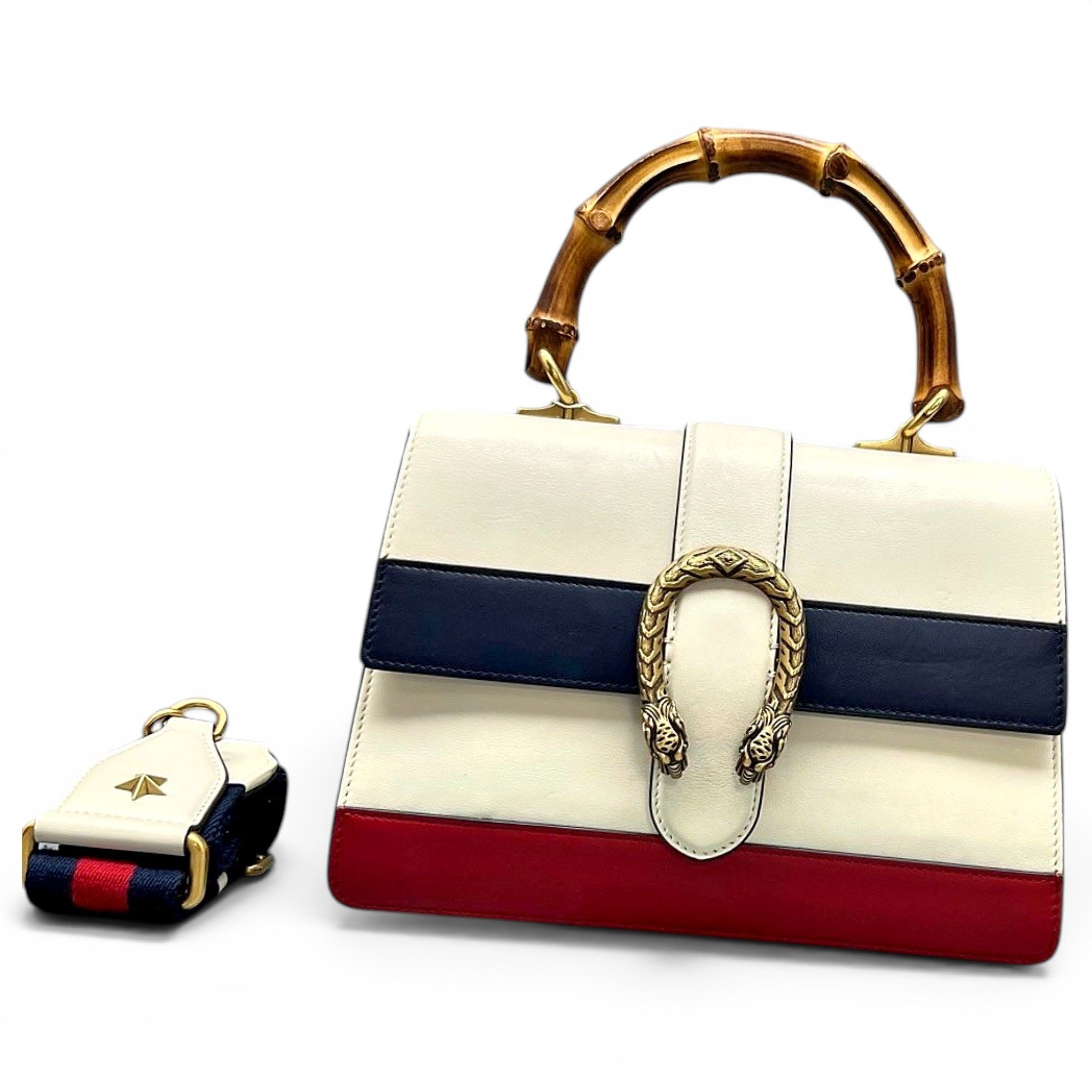 Dionysus Bamboo leather handbag
