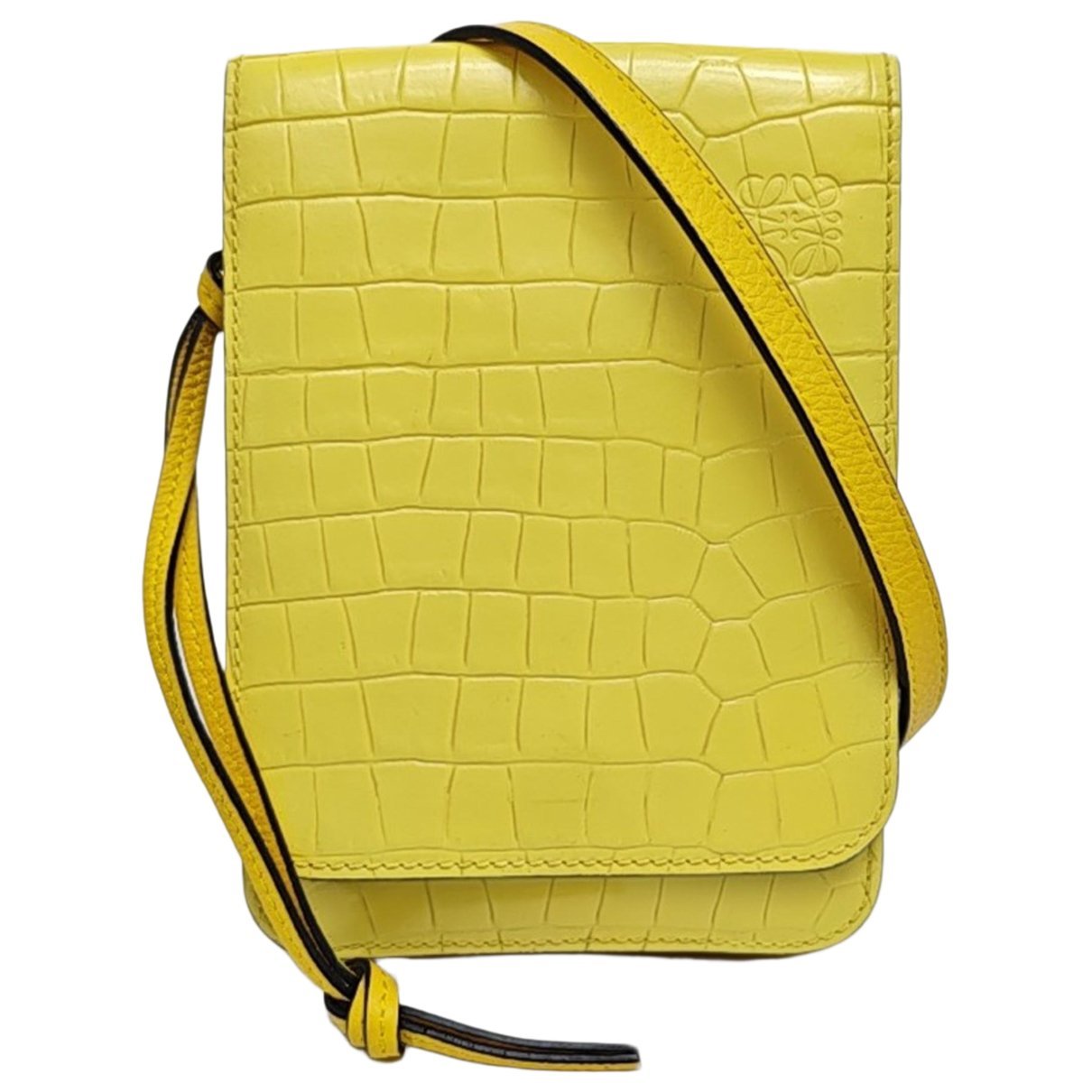 Leather crossbody bag