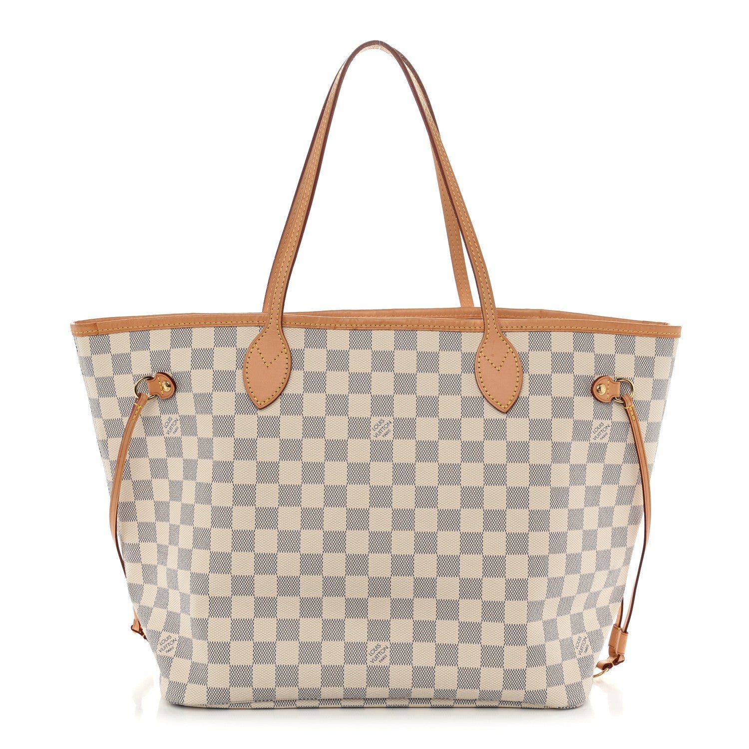 Louis Vuitton Damier Azur Neo Neverfull MM Rose Ballerine