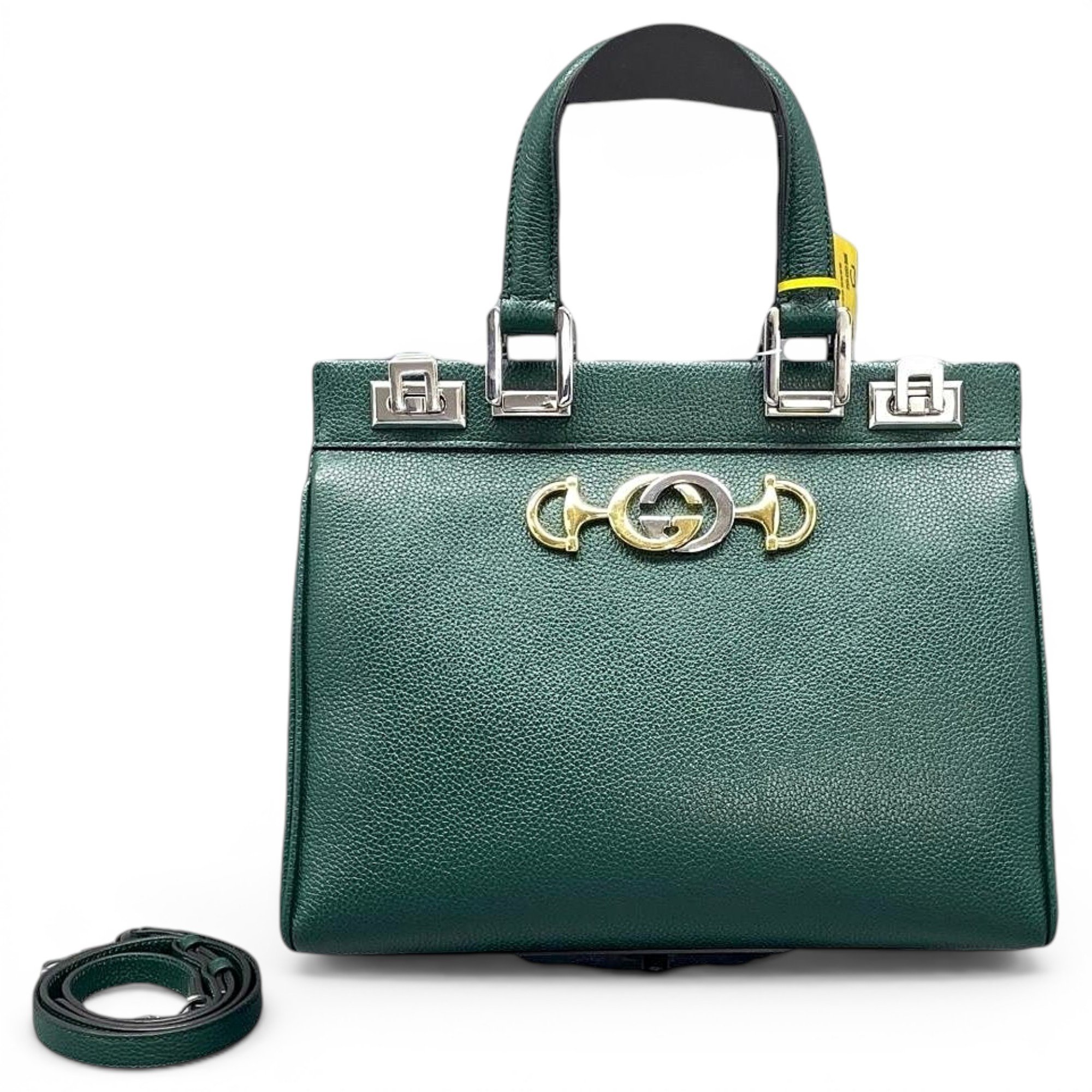 Zumi leather handbag