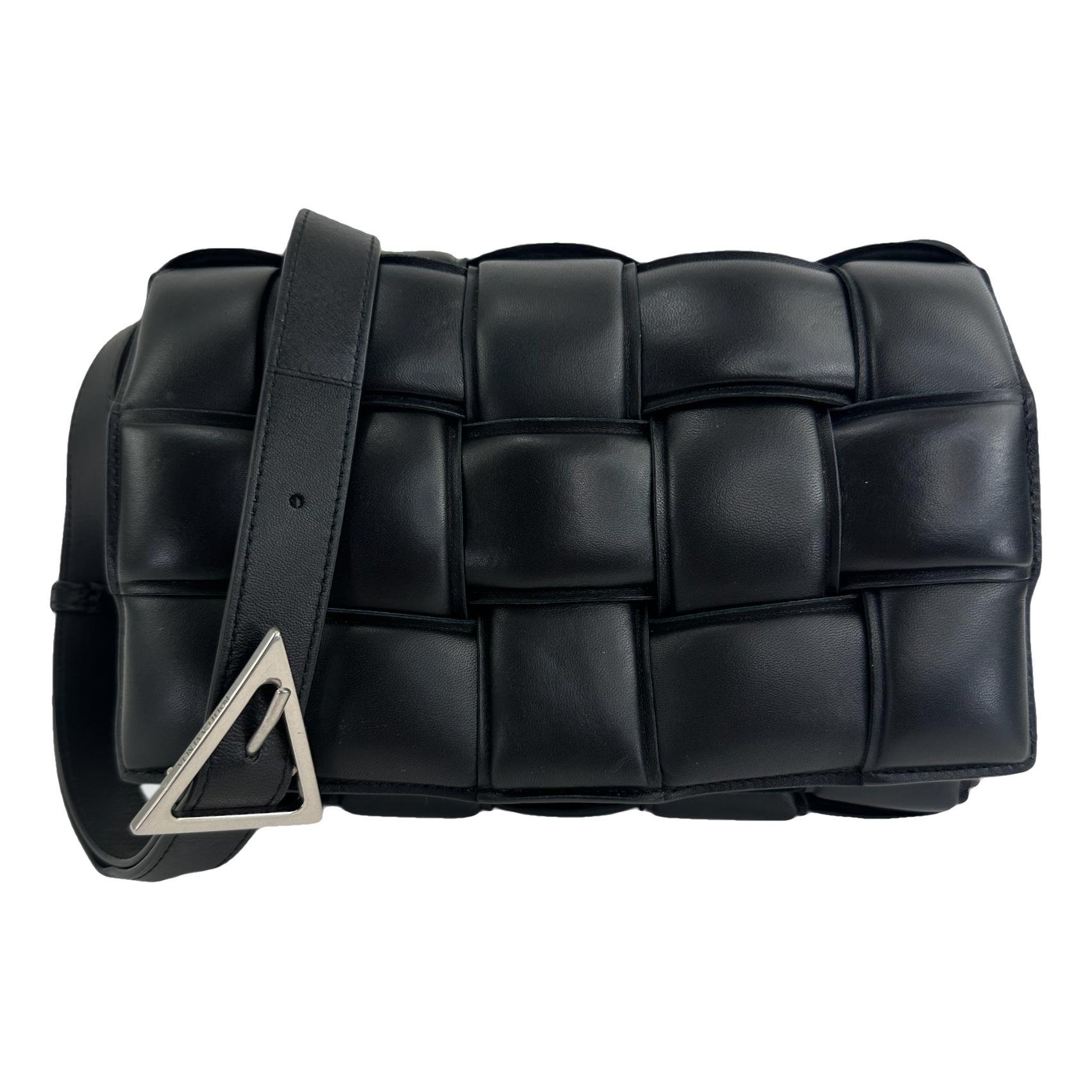 Cassette Padded leather handbag