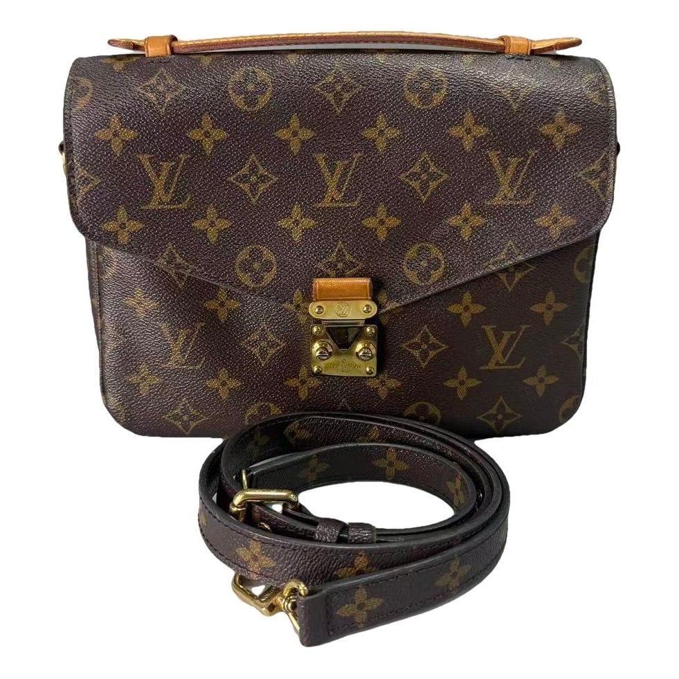 Metis leather handbag