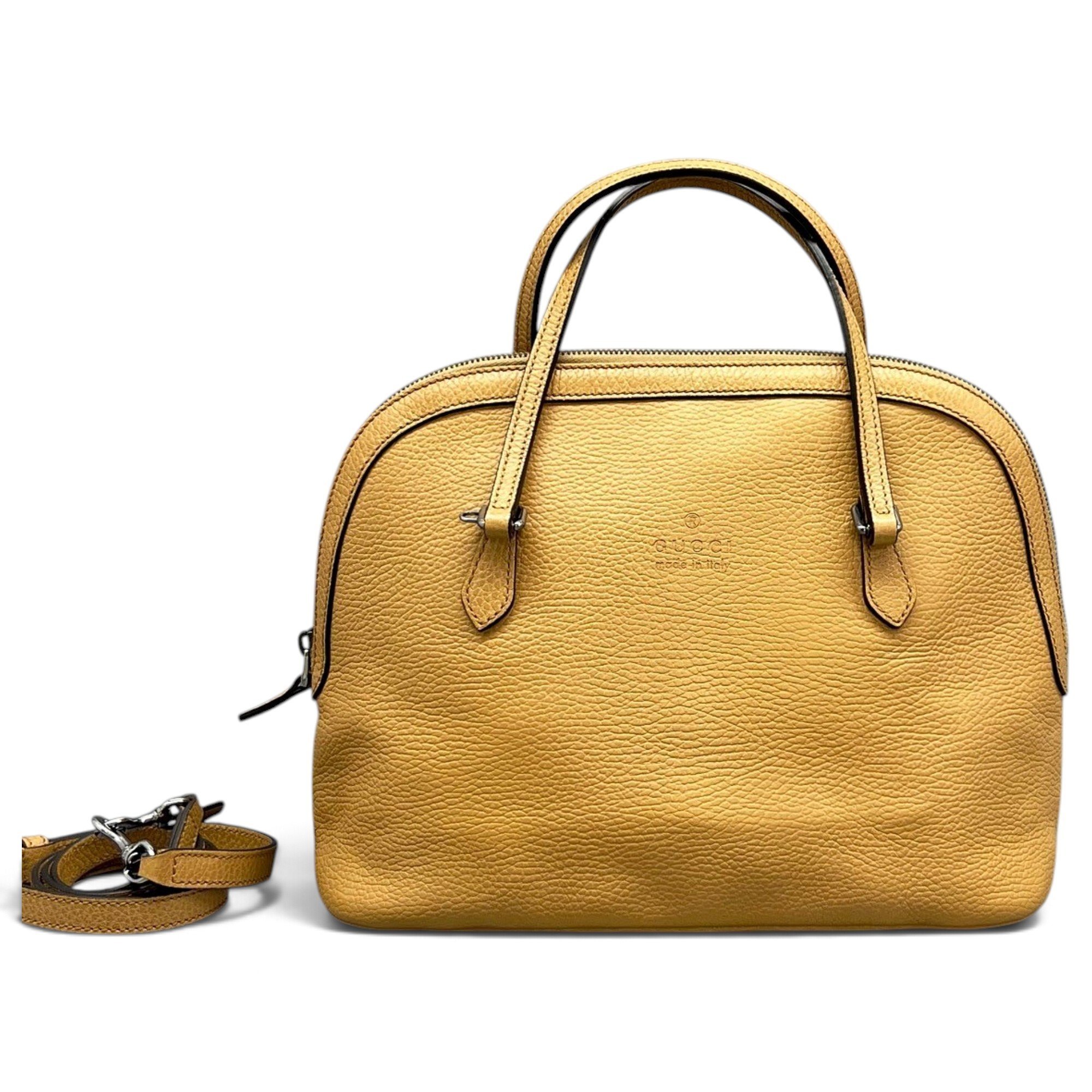Leather handbag